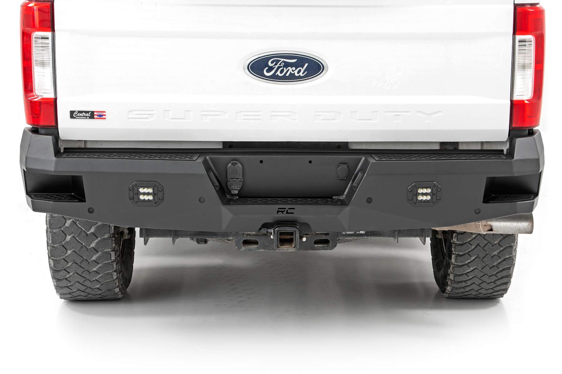Rough Country Heavy Duty Rear Led Bumper For 2017-2022 Ford F-250/F-350-10788