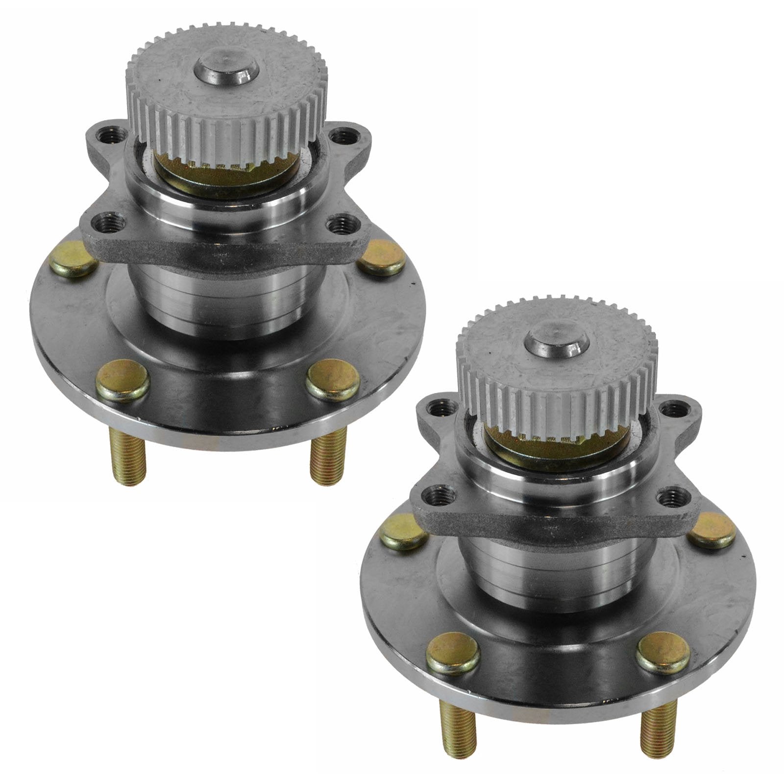 Trq Rear Wheel Hub Bearings Assembly Set Compatible With 1995-2005 Chrysler Sebring 1995-2000 Dodge Avenger 2001-2005 Stratus 19