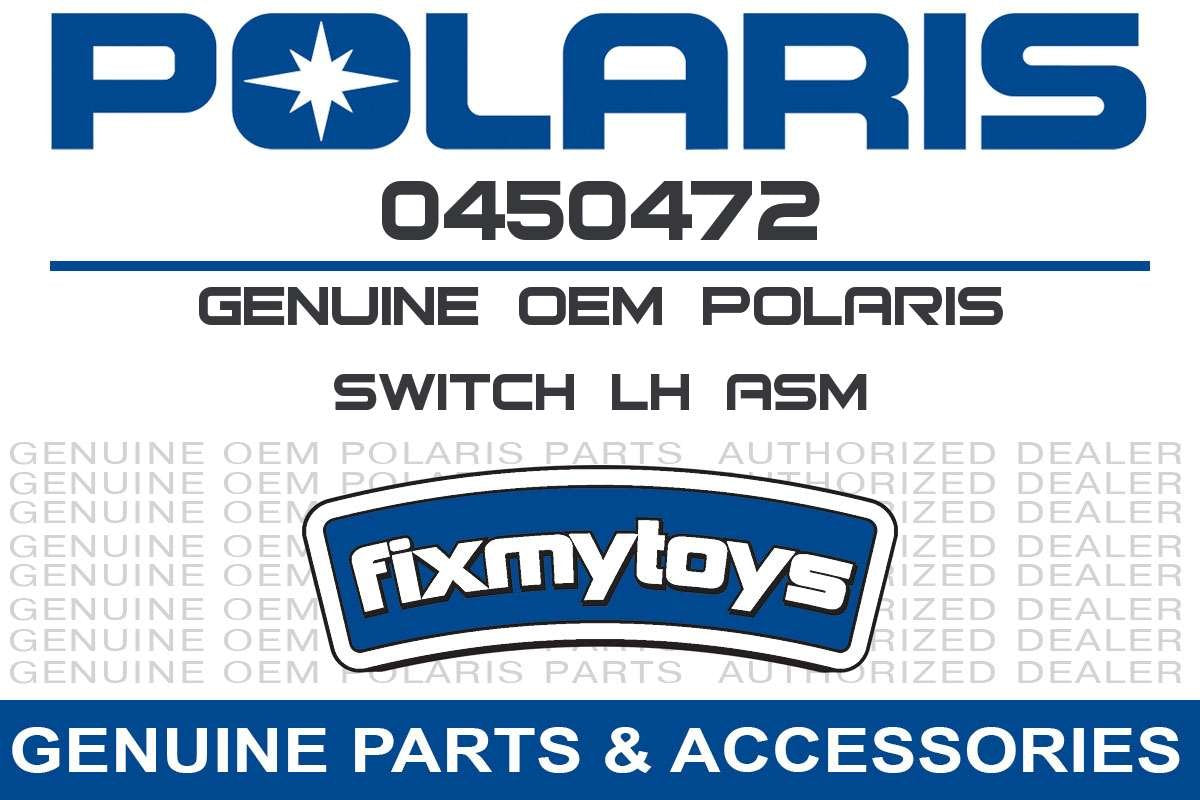 Polaris 0450472 Left Hand Handlebar Switch 1 50 90 Sportsman Scrambler 200