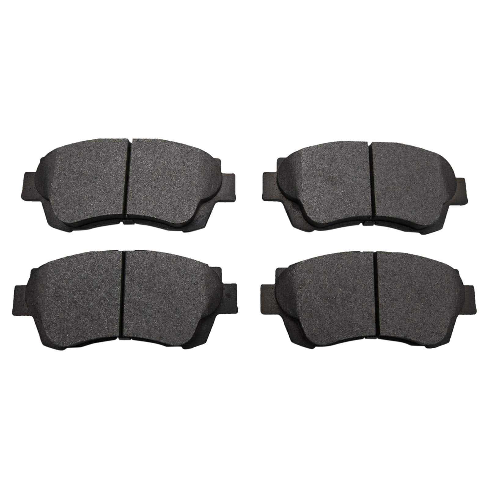 Trq Front Brake Pad & Rotor Kit Brake Pads Brake Rotor Semi-Metallic Premium G-Coated Compatible With 2005-2008 Buick Lacrosse 2