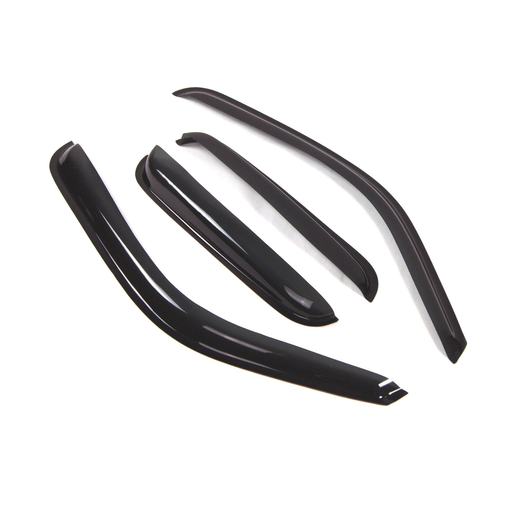 Tuningpros Outside Mount Window Vent Visors Rain Guards Compatible With Gmc Sierra 1500 Extended 1999-2006 | Side Window Wind De