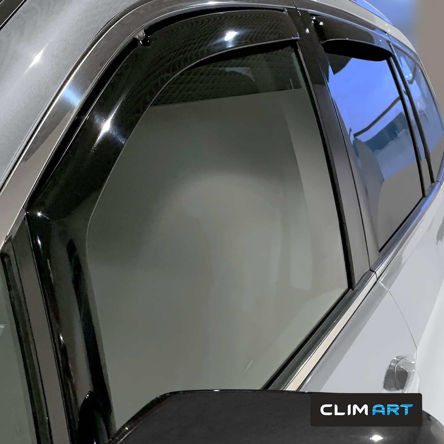 Clim Art In-Channel Incredibly Durable Rain Guards For Pilot 2016-2022, Original Window Deflectors,Vent Deflector,Vent Window Vi