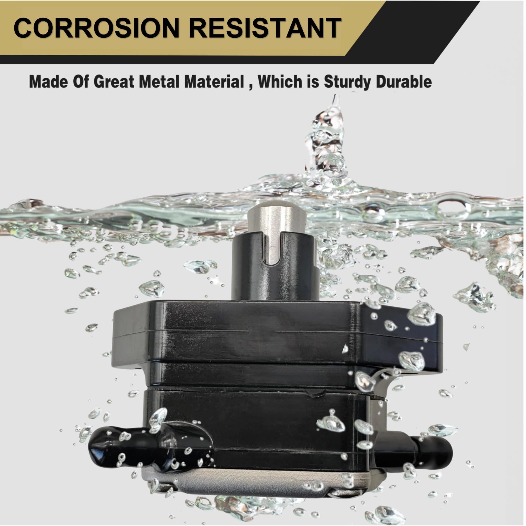 JLM MARINE Fuel Pump for Yamaha 4-Stroke F T 30 40 50 60 HP, Metal, Model 6C5-24410-00