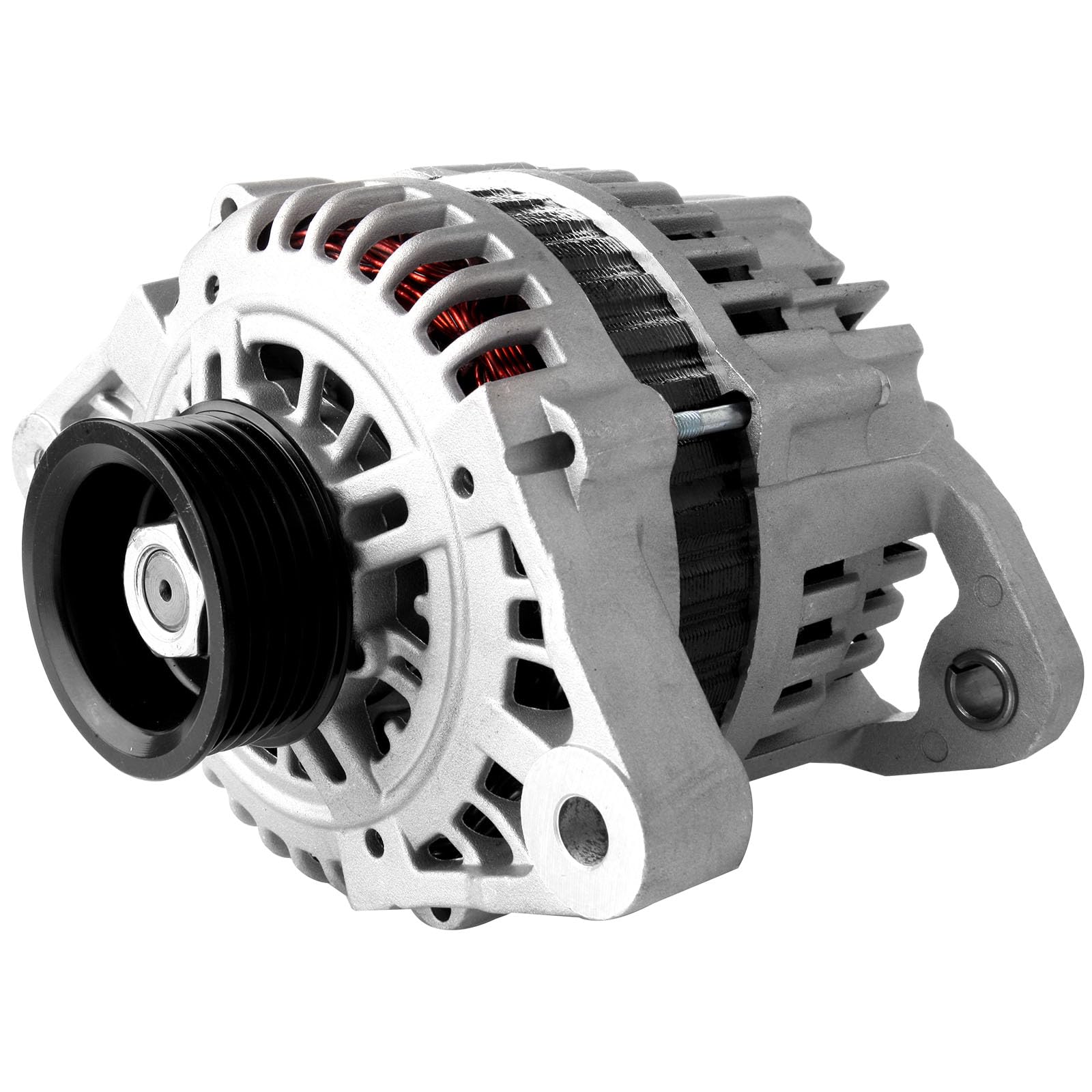 SCITOO Alternator Fits for Nissan for Altima 2.4L 1998-2001- 12V 100Amp CW 6-Groove Pulley, Replace OE 13760