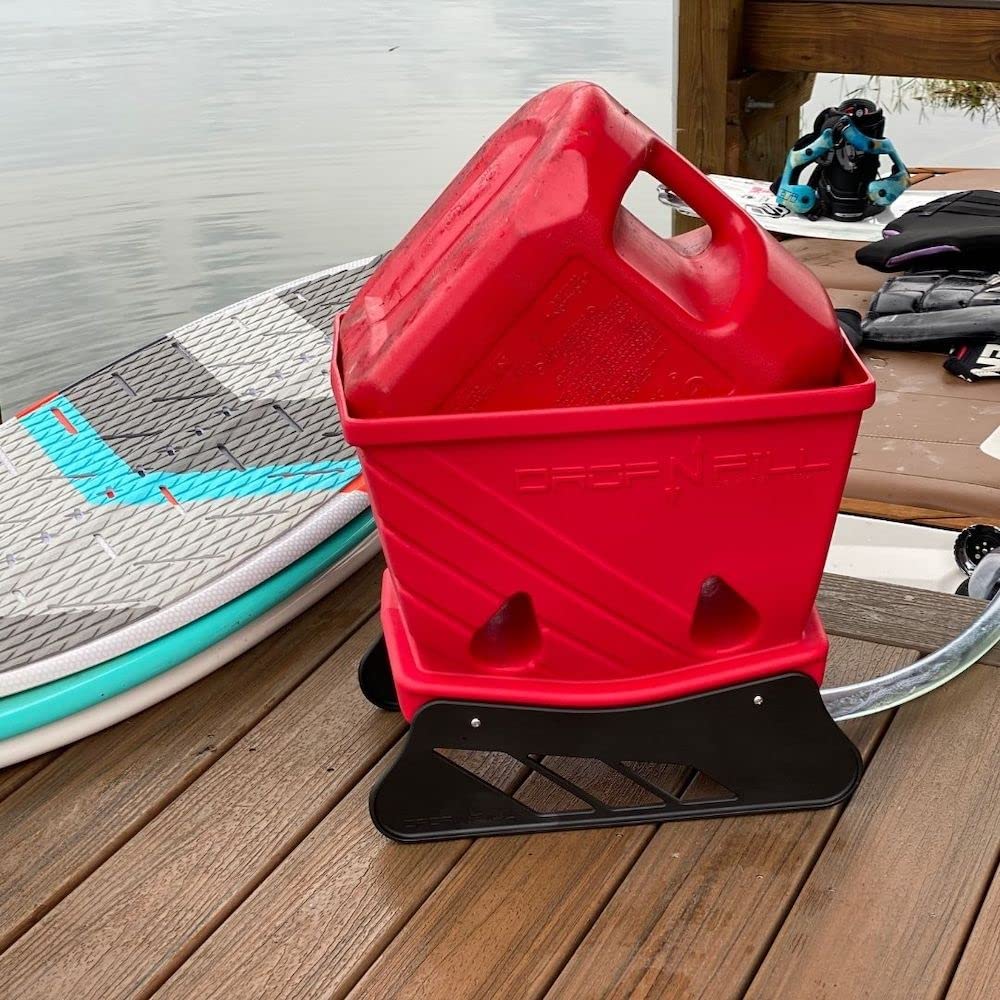 Drop N Fill - The Self-Supporting Fuel Transfer System, Makes Filling Your Boat, Atv Or Vehicle Easier Than Ever Before, Fits Almost Any 5 Gallon Gas Can