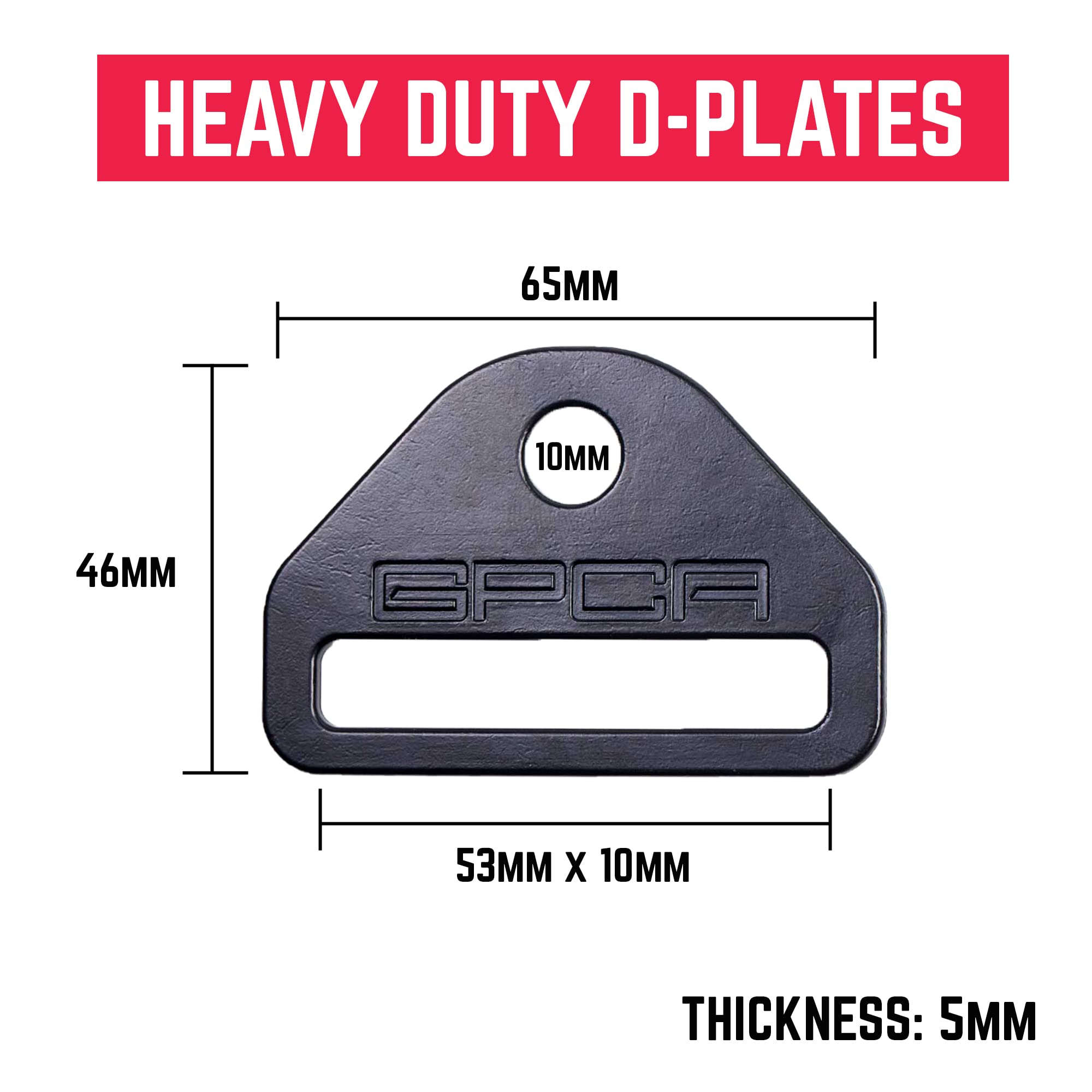 GPCA Quick-Release Tie Down Anchor & D-Plate Set for Jeep Wrangler, Truck Tie Downs, 6 Pack, Fits JL, JK, 4xe, Hard Tops, T Handle