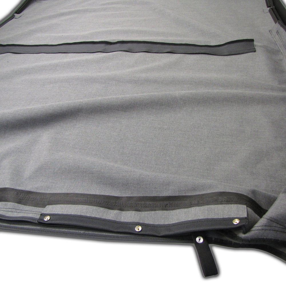 Sierra Offroad Soft Top for 1997-2006 Jeep Wrangler TJ - Saddle Sailcloth Vinyl, 2 Door, With Upper Door Skins, Factory Fit