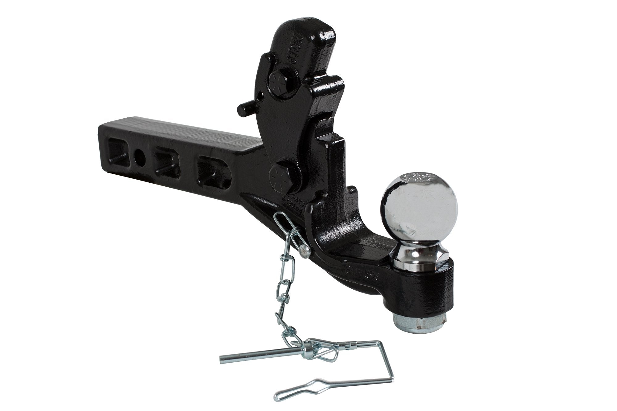 Buyers Products Rm62000 6-Ton Receiver Mount Combination Hitch With 2 Inch Ball , Black