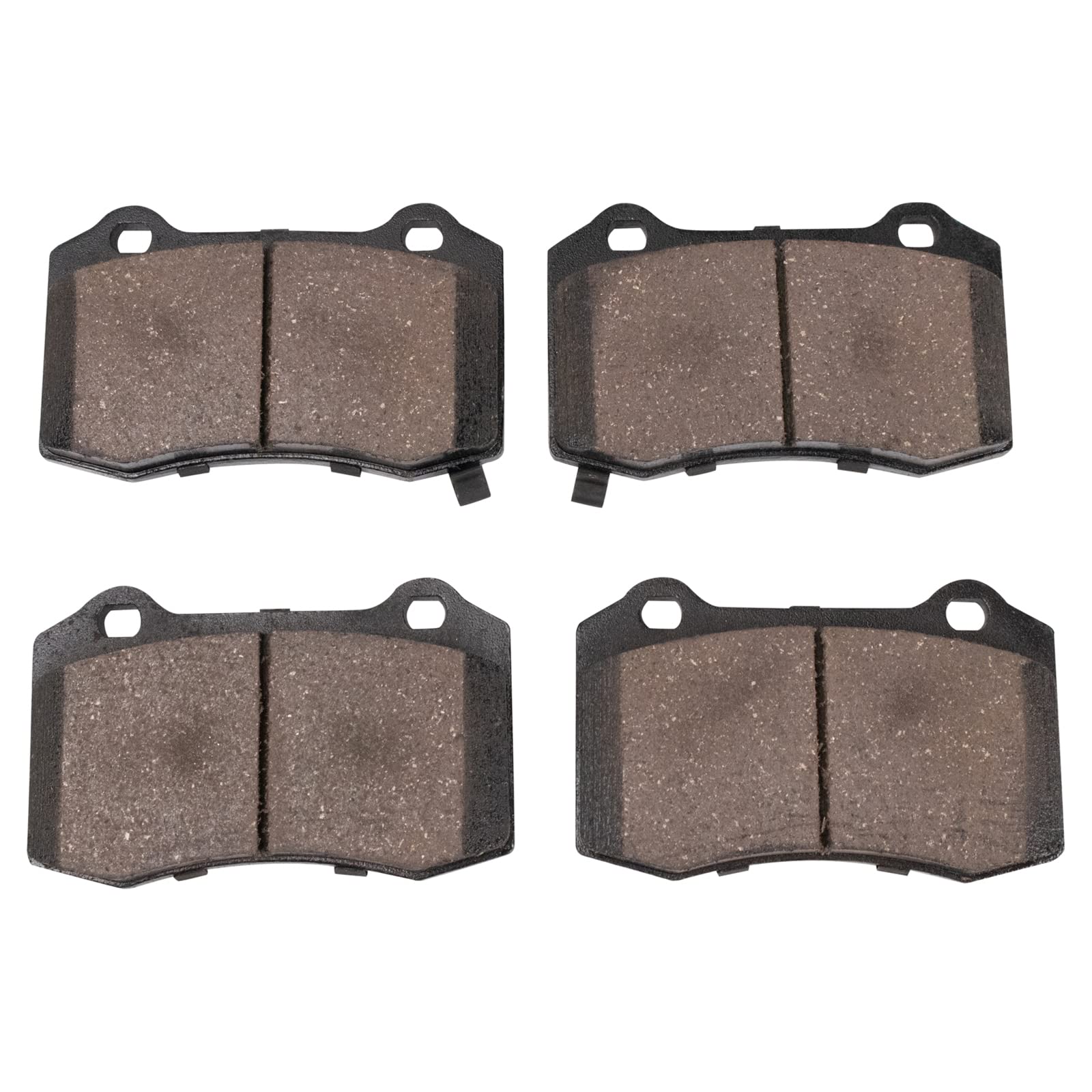 TRQ Rear Brake Pads Ceramic Compatible with 2010-2016 Hyundai Genesis Coupe 2012-2016 Tesla S