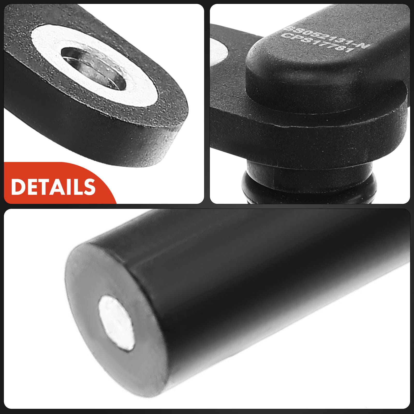 A-Premium Engine Crankshaft Position Sensor Compatible With Ford, Lincoln & Mercury - Crown Victoria, F150 F250 Super Duty, Expl