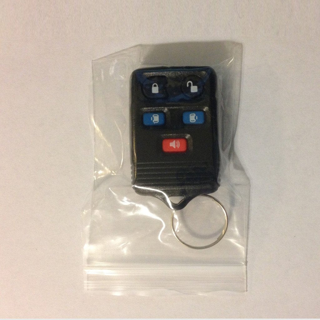 Ri-Key Security - New Replacement Alarm Remote Shell Pad Button For Ford Thunderbird 1999-2006 Keyless Key 4 Button Fob Case.