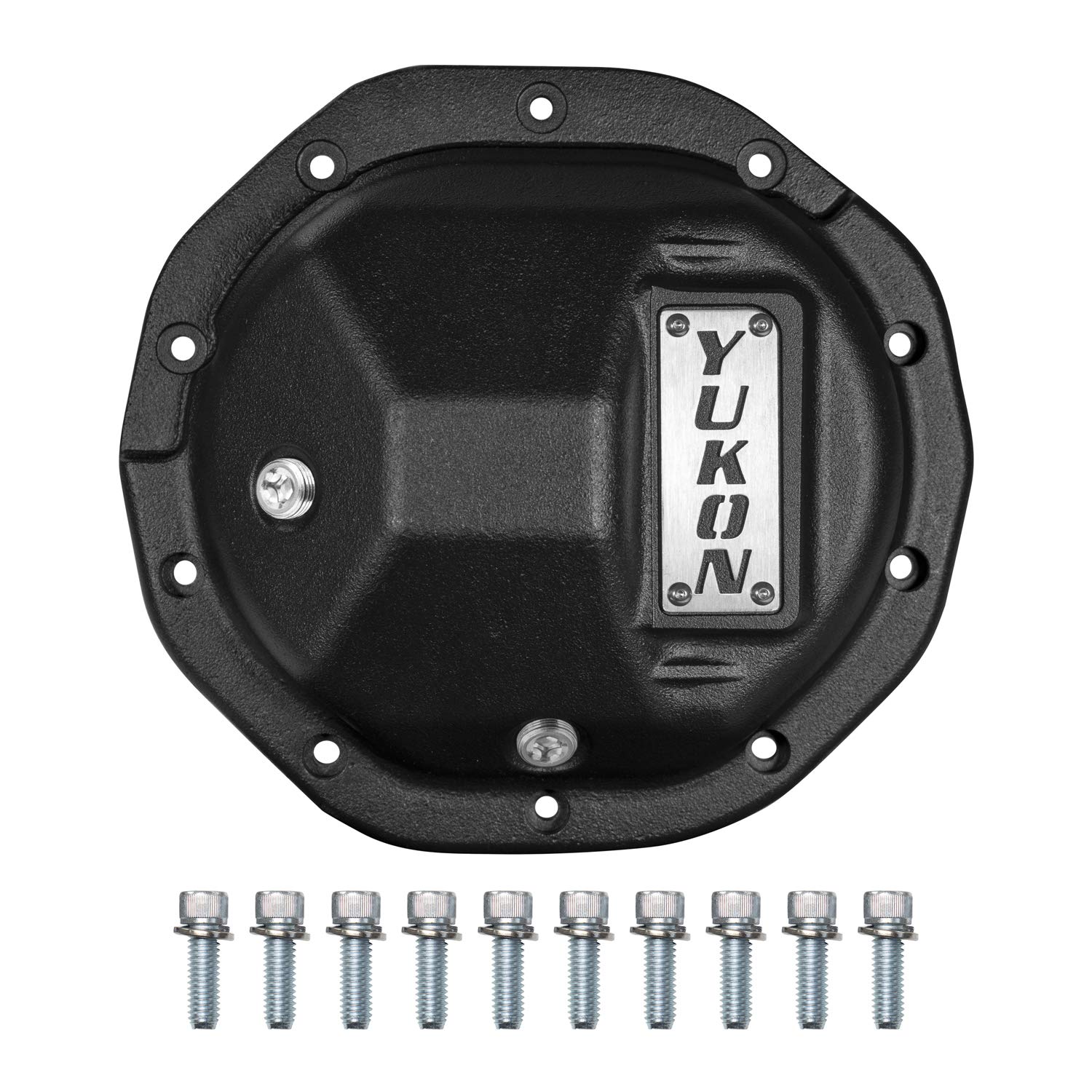 Yukon Rear Nodular Iron Differential Cover For 8.5" Gm With 5/16" Bolts (Yhcc-Gm8.5-S)