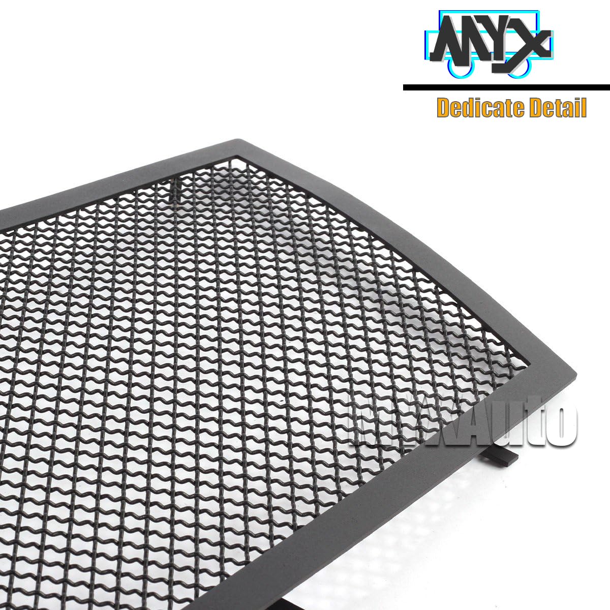 MYXAUTIIO Front Grille for Cadillac CTS 2008-2013 & CTS Coupe 11-14, Stainless Steel Black Mesh, Model 19027768H
