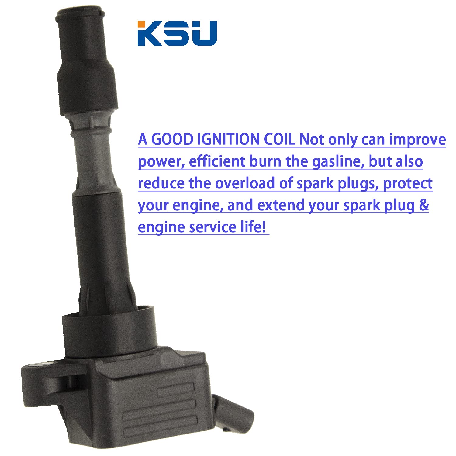 KSU Coil pack compatible with Hyundai Sonata 2.0L L4 ELECTRIC/GAS 2016 2017 2018 2019