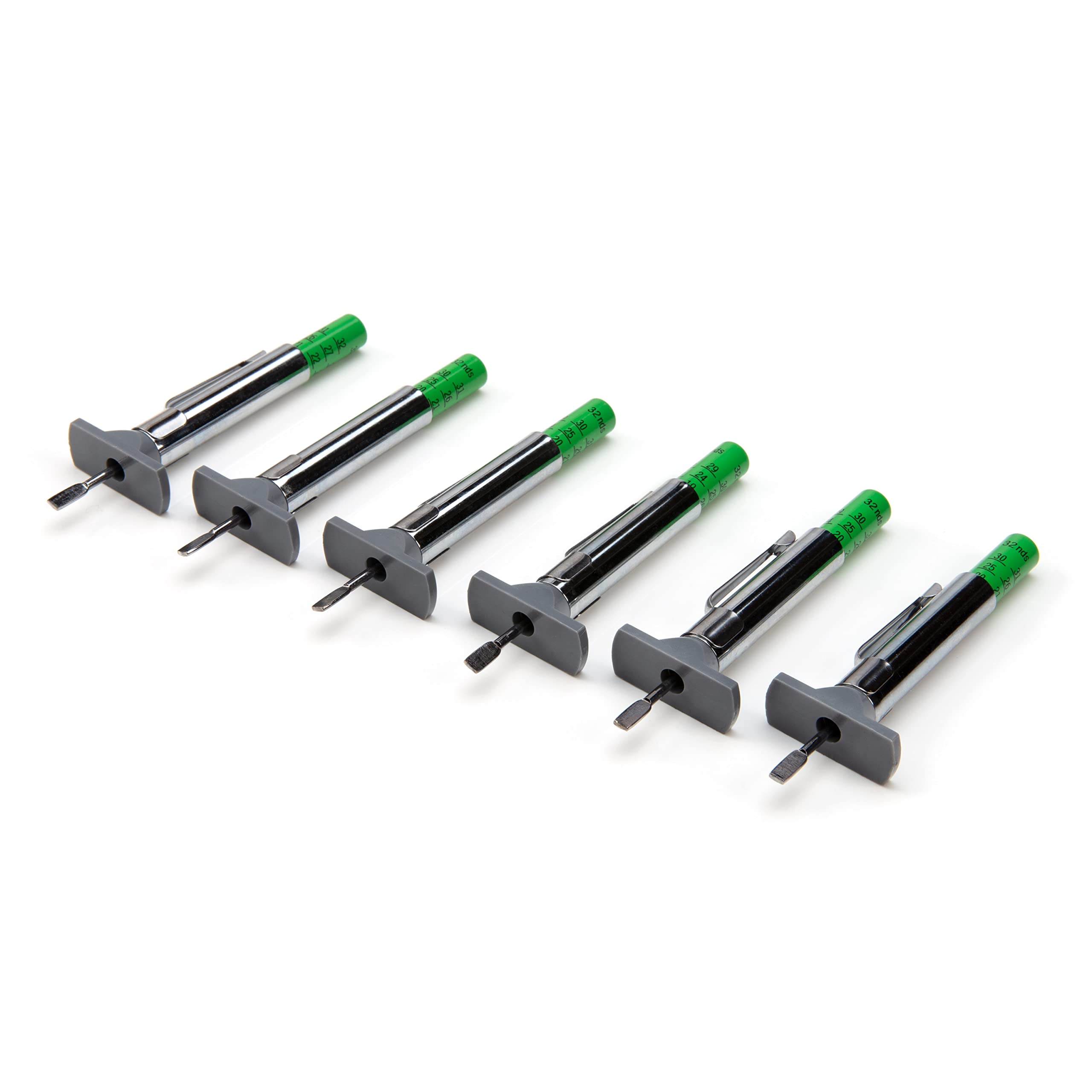 Steelman 422112-6Pk Color Coded Sae Tread Depth Gauge 6-Pack