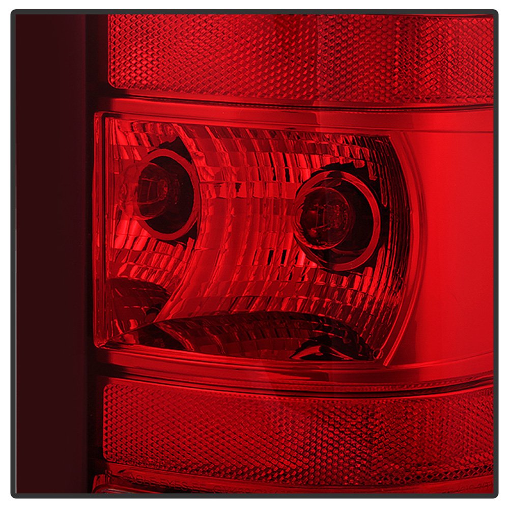 Acanii - For 2007-2013 Gmc Sierra 1500 2500Hd 3500Hd Rear Replacement Tail Light - Driver Side Only