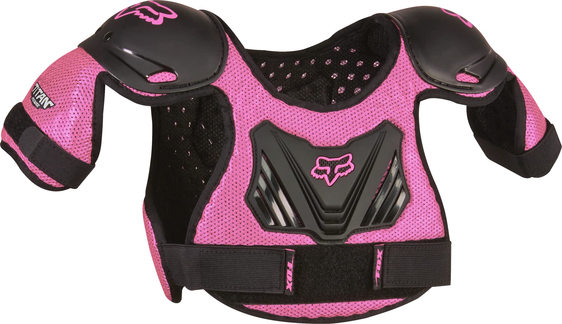 FOX RACING Youth Peewee Titan Motocross Roost Deflector, Black/Pink, M/L