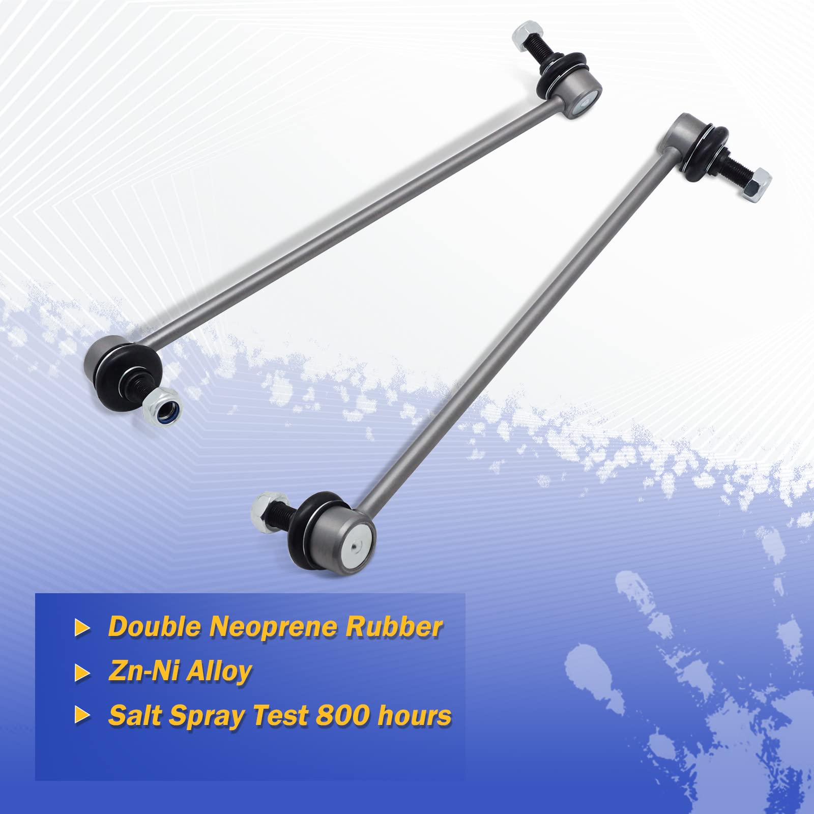 Zinc-Nickel Alloy Front Left Right Stabilizer Sway Bar Links For Hyundai Santa Fe Veracruz 07-12/Kia Sorento 11-13 K750204 & K75