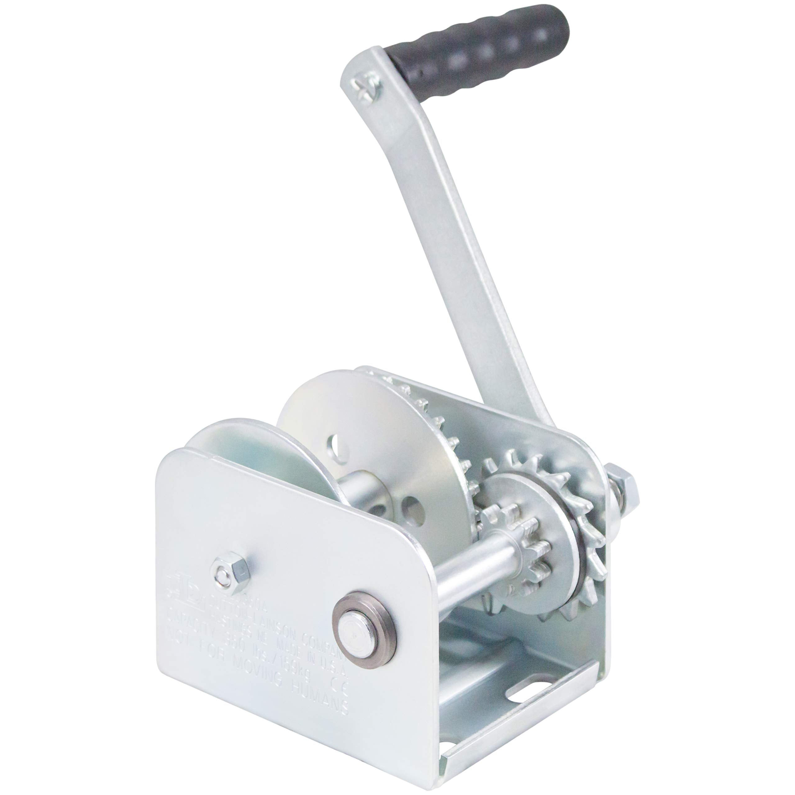 Dutton-Lainson Company - Brake Winch - 350 to 2500 lb Capacity - Rust-Resistant and Power Coated Finish for Heavy Equipment, Hau