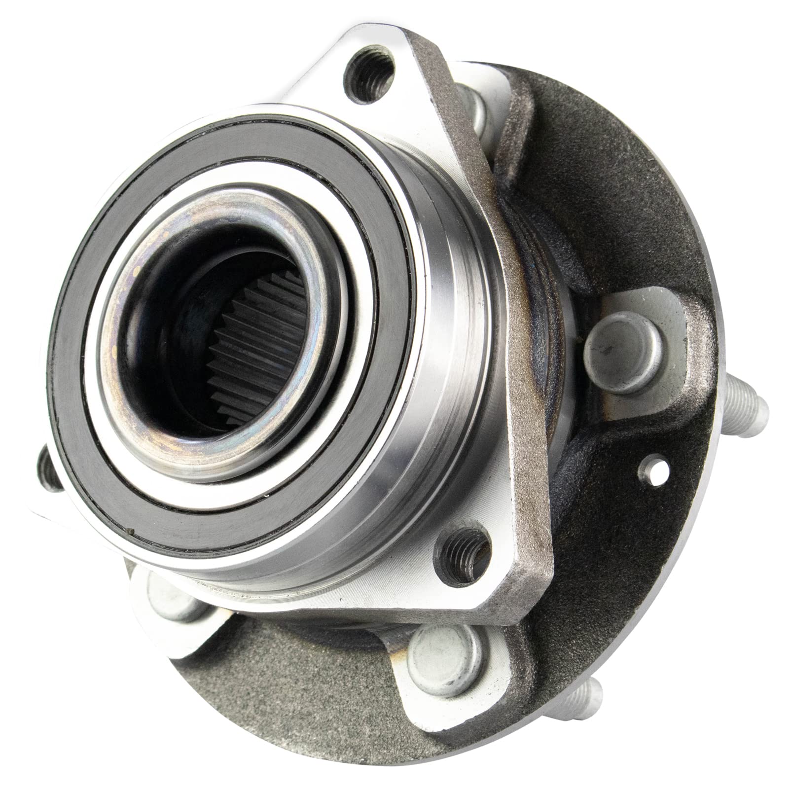 Trq Front Rear Wheel Hub Bearings Assembly Set Compatible With 2018-2019 Buick Cascada 2016-2018 Envision 2017-2019 Lacrosse 201