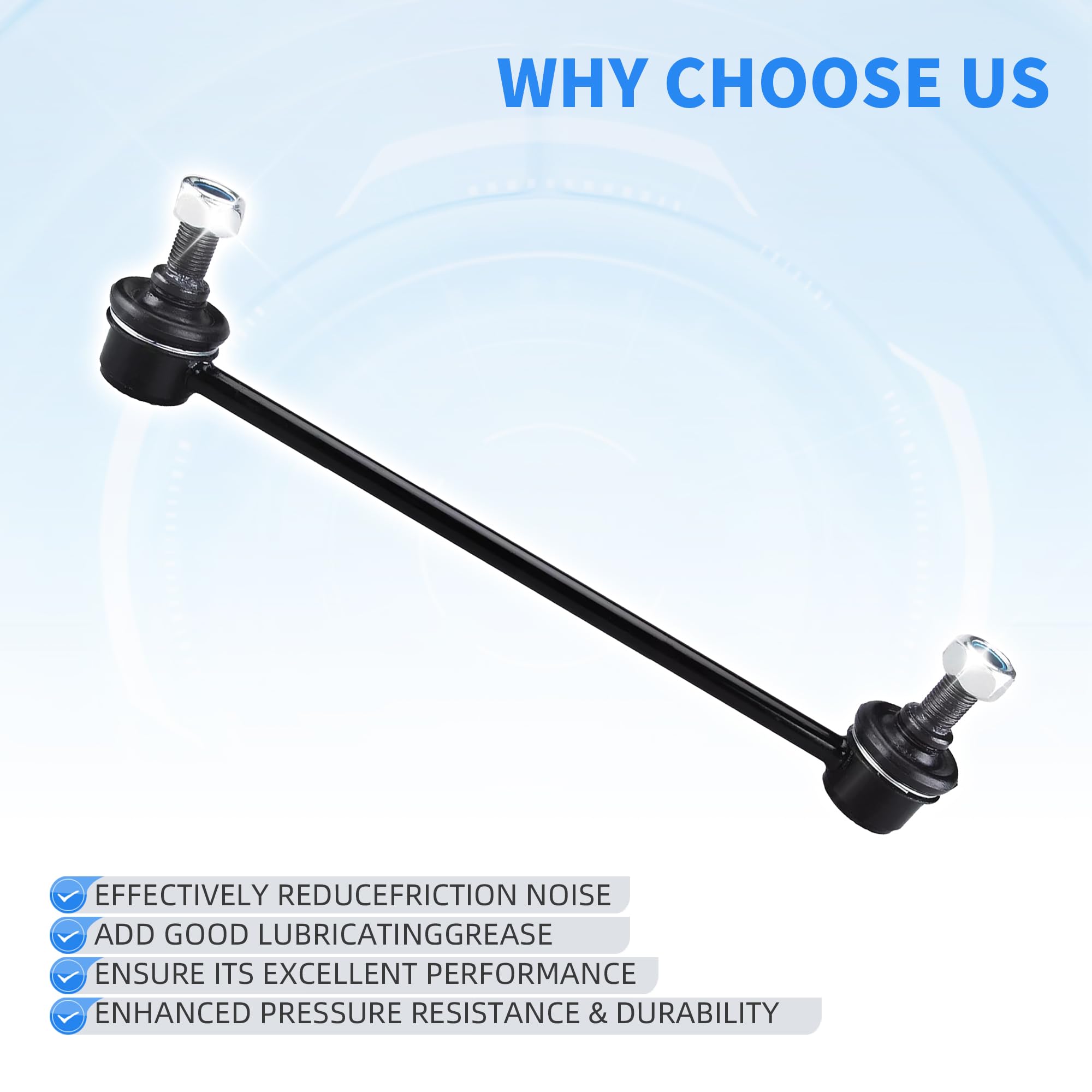 Rockplanet Stabilizer Sway Bar Link Front, Automotive Replacement Sway Bar Link Kits Compatible with Toyota Camry Avalon Lexus E