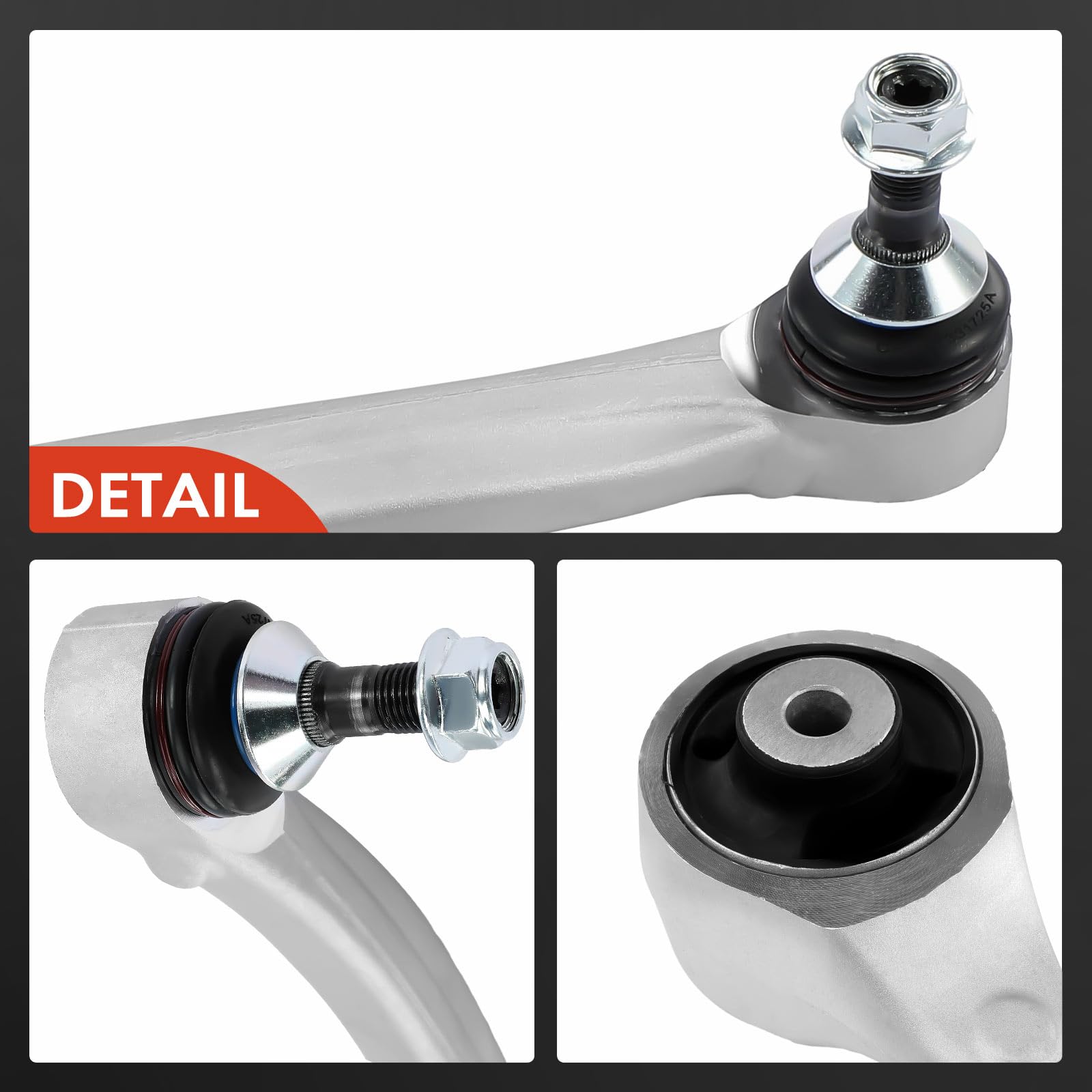 A-Premium Front Left Forward Lower Control Arm, With Ball Joint & Bushing, Compatible With Tesla Model S 2012-2018, Replace # 10