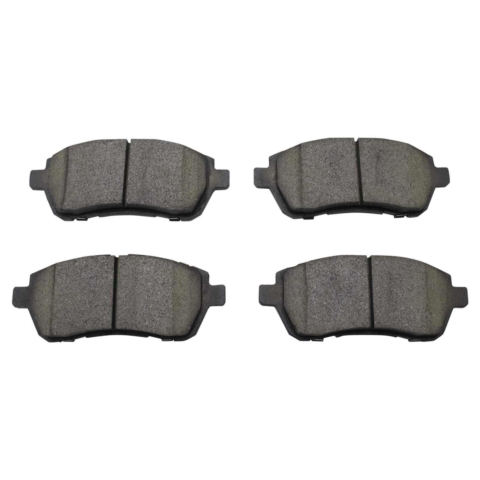 TRQ Front Brake Pads Ceramic Compatible with 2011-2019 Ford Fiesta 2013-2014 Mazda 2