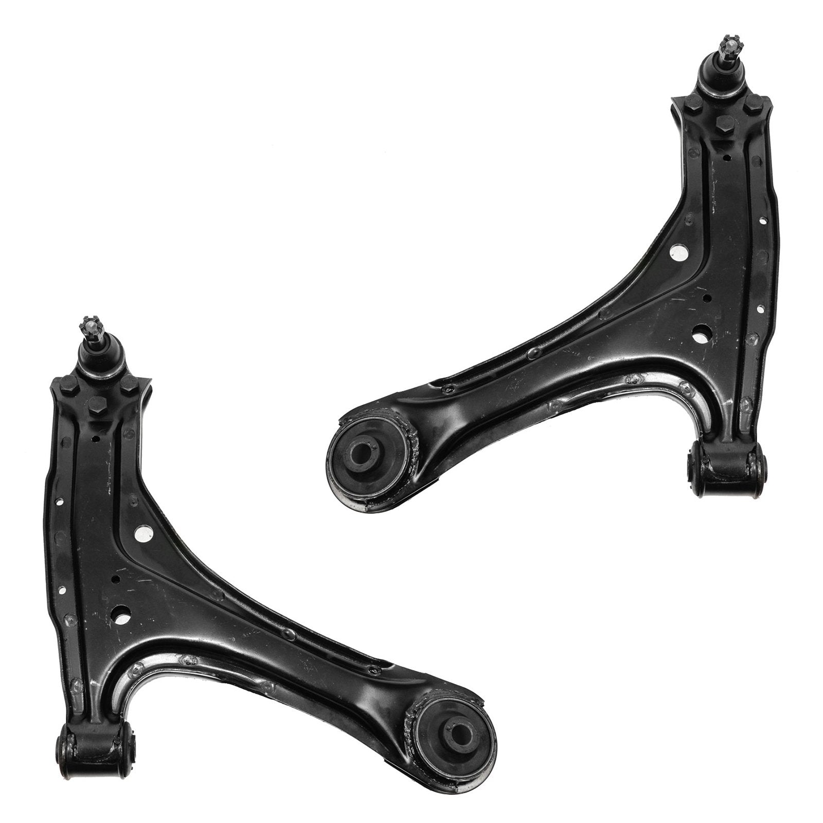 Trq Front Lower Control Arm With Ball Joint Set Compatible With 2004-2005 Chevrolet Classic 1997-2003 Malibu 2000-2004 Oldsmobil