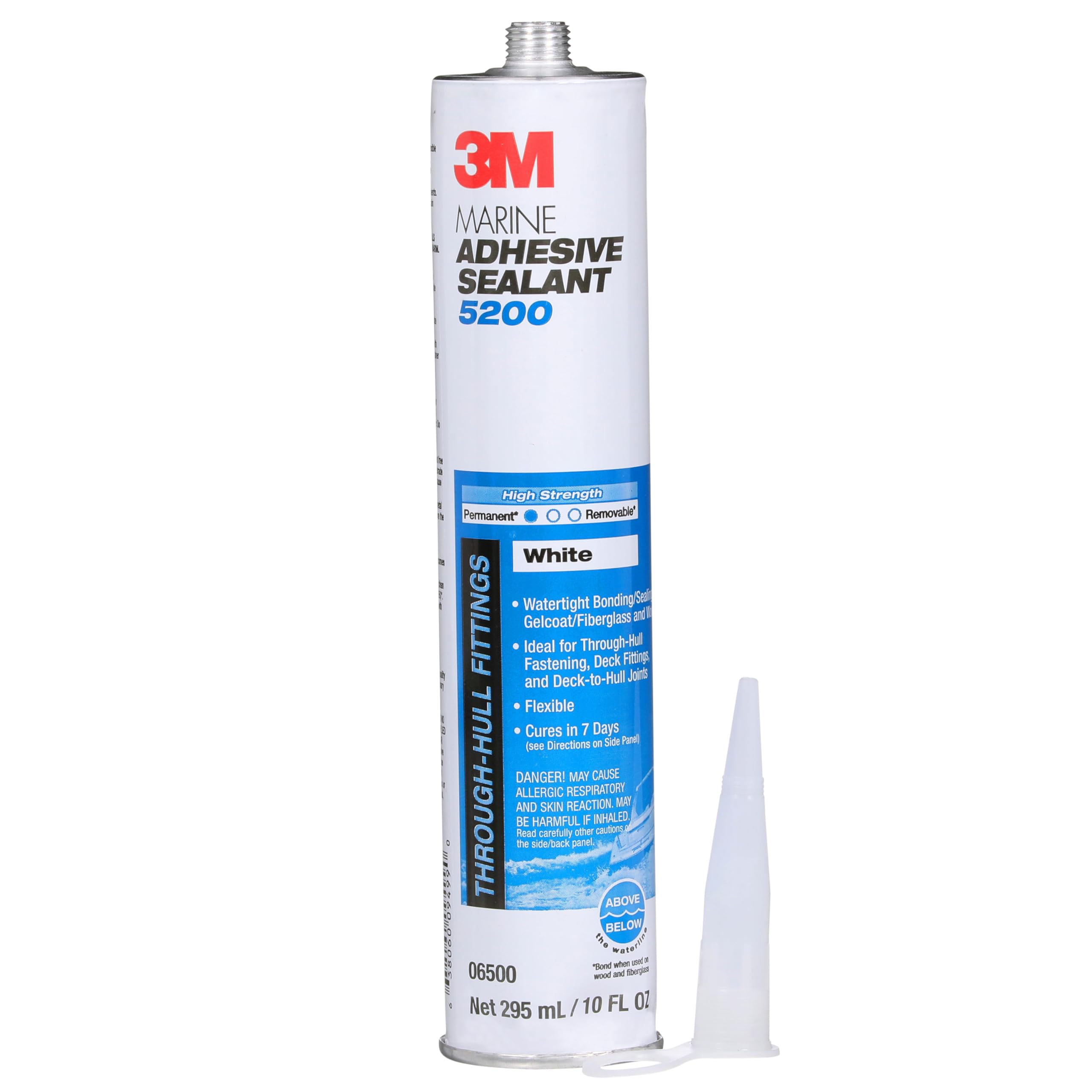 3M Marine Adhesive Sealant 5200 (06500) Permanent Bonding And Sealing For Boats And Rvs Above And Below The Waterline Waterproof