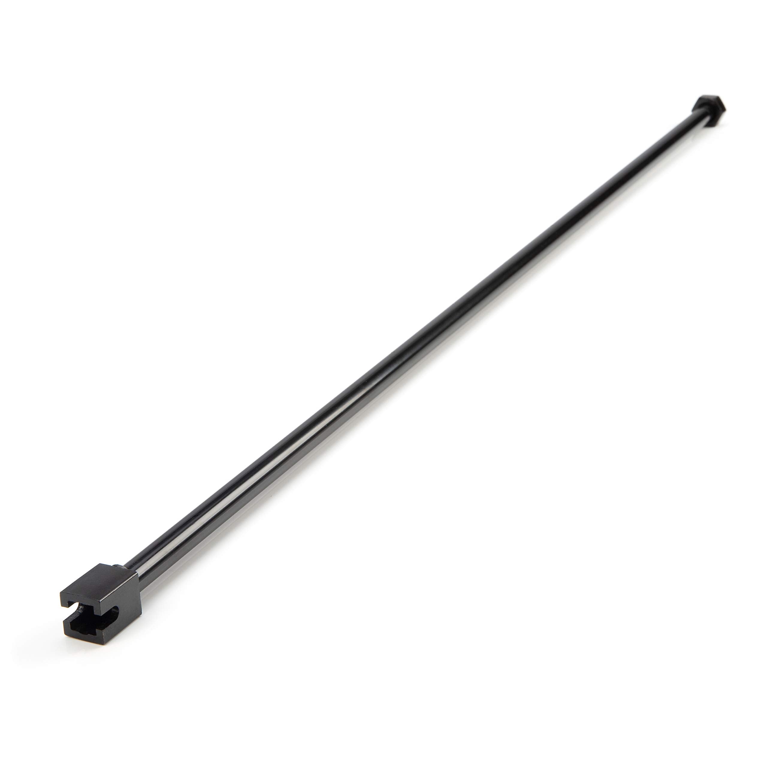 Steelman 12mm Slotted Square Head Spare Tire Tool for Accessing Cradle-Mounted Spares, 30 Inches Long for Deep Pulleys, Powder-C