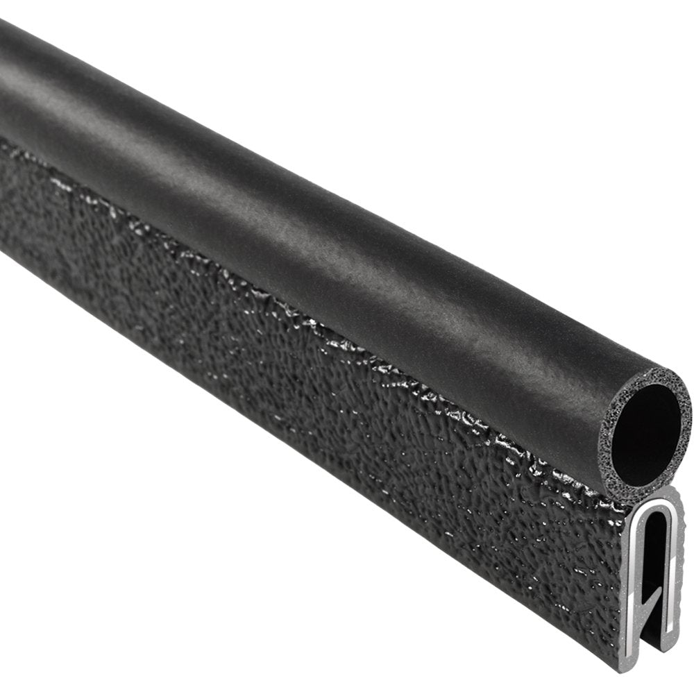Trim-Lok - 3100B3X1/16C-25 Trim-Lok Trim Seal With Top Bulb - Fits 1/16” Edge, 3/8” Bulb Seal Diameter, 25’ Length - Pvc Plastic Trim With Epdm Rubber Seal, Easy To Install For Cars, Boats, Rvs, Trucks, And Home Applications