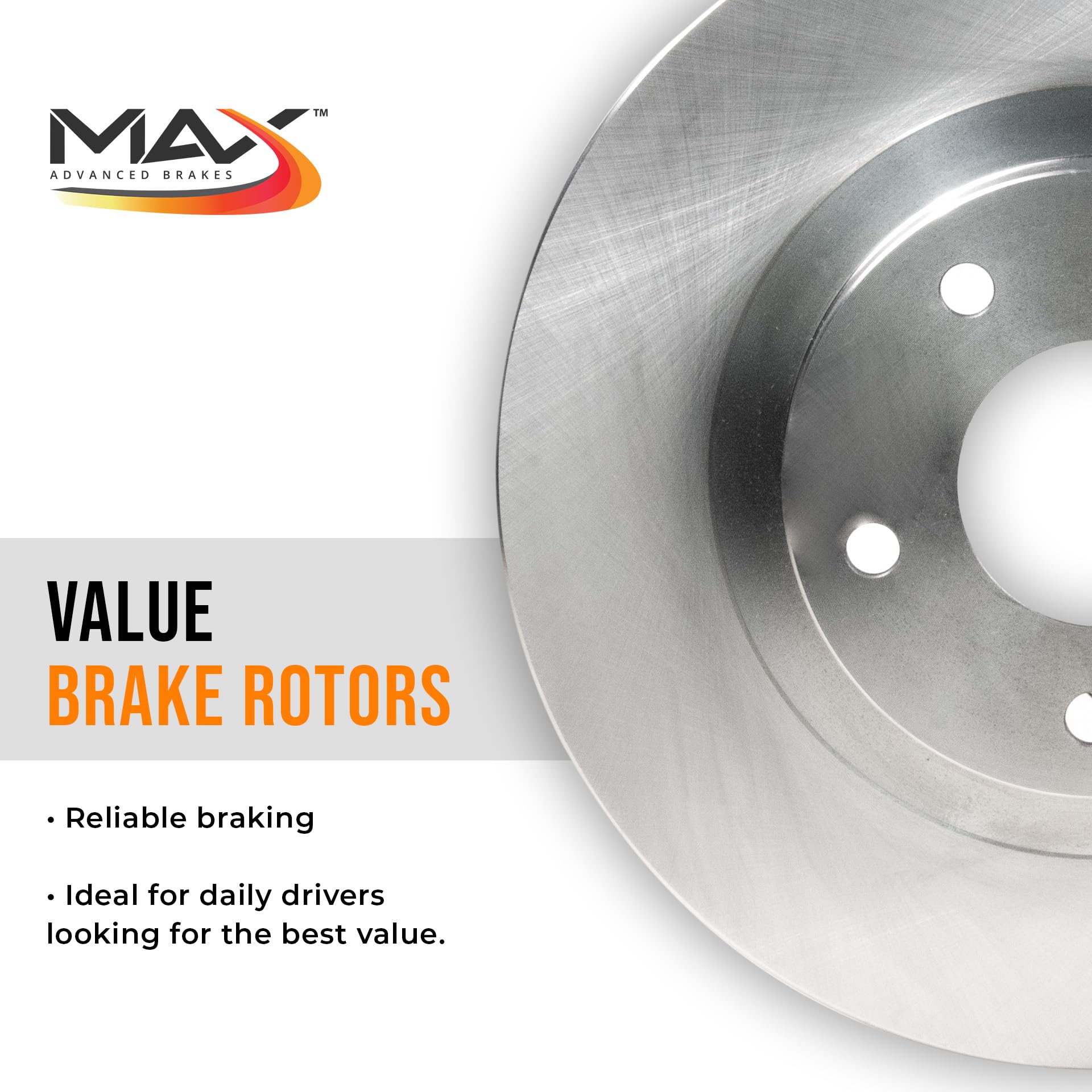 Max Advanced Brakes Front & Rear Brake Kit For 2005-2008 Hyundai Sonata 2005-2009 Tucson 2006-2010 Kia Optima Replacement Premium Oe Disc Brake Rotors And Ceramic Brake Pads