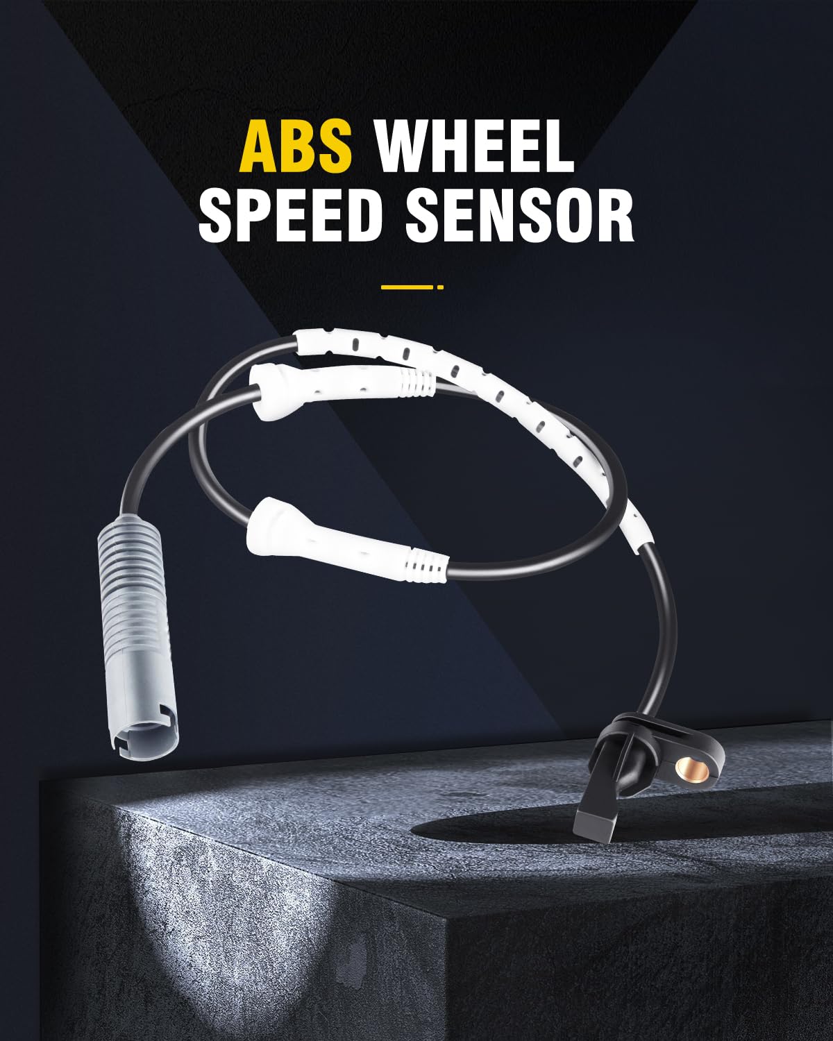 Ocpty Abs Wheel Speed Sensor Compatible For Bmw Models 128I, 135I, 323I, 325I, 328I, 330I, 335D, 335I, 335I Xdrive, 335Is Front