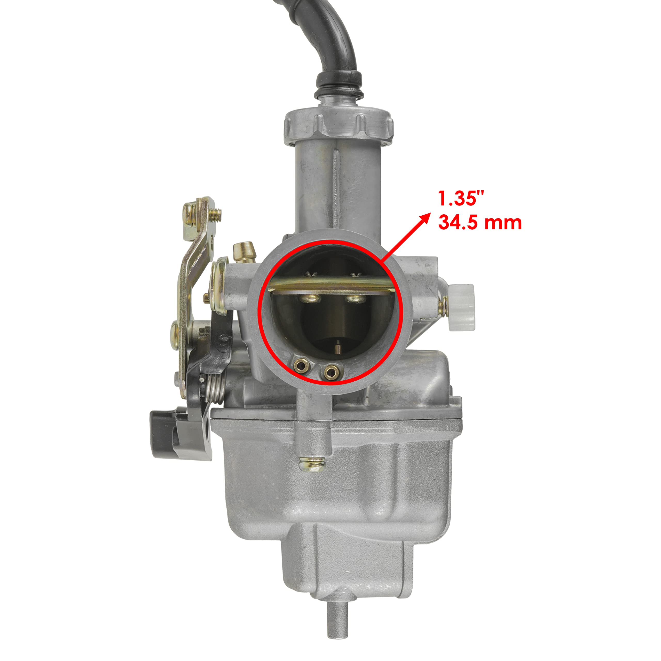 Caltric Carburetor for Honda TRX250EX Sportrax 250 (2006-2008) with Throttle Cable
