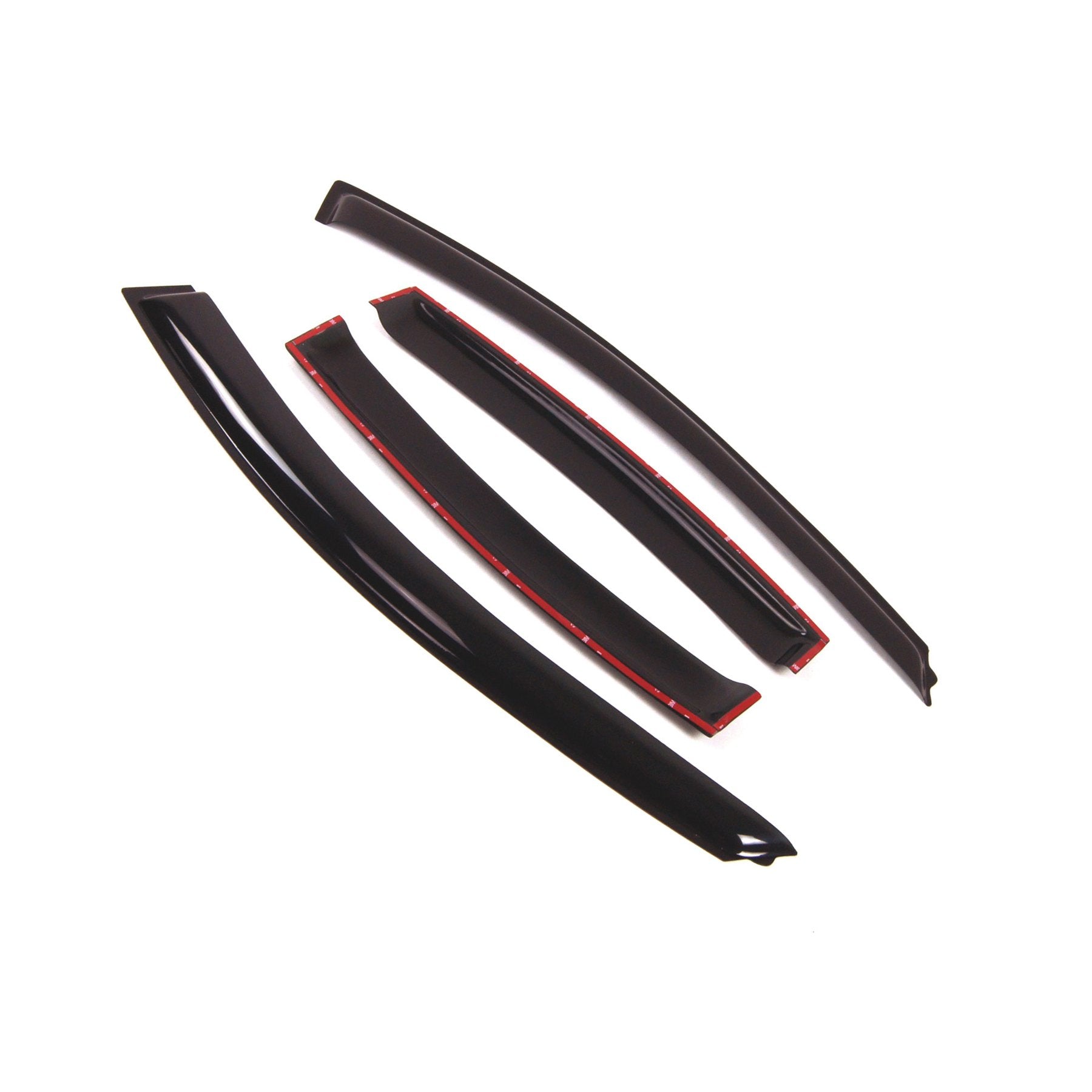 Tuningpros Outside Mount Window Vent Visors Rain Guards Compatible With Chevrolet Cruze 2011-2016 | Side Window Wind Deflectors