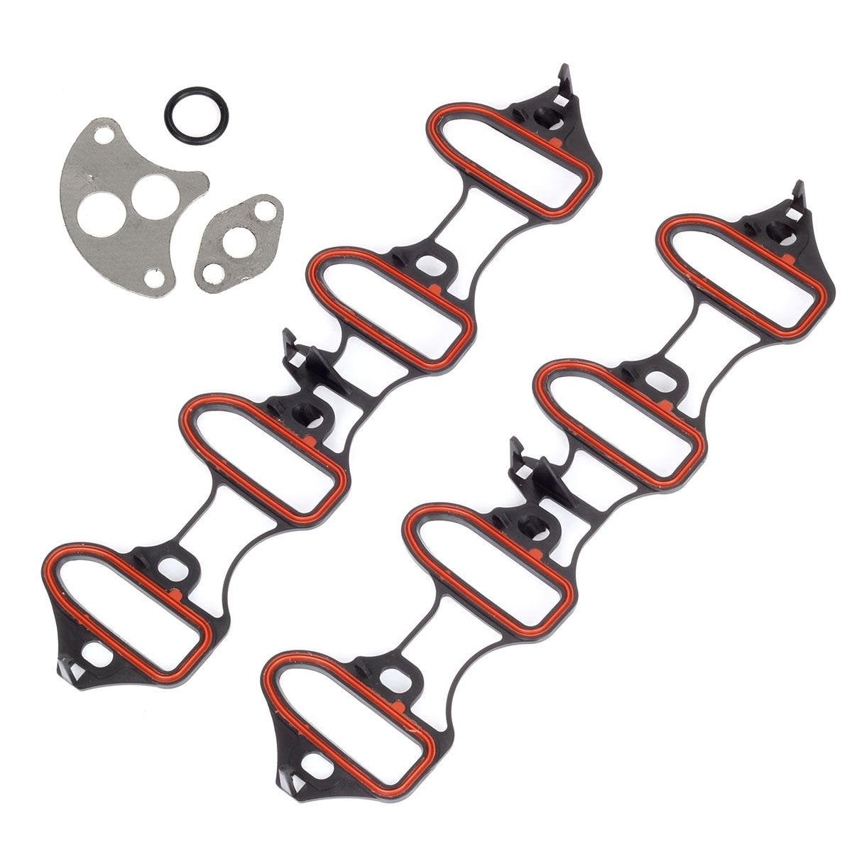 Vincos Intake Manifold Gasket Compatible with Tahoe 00-03, Silverado/Sierra 01-03, 5.3L, 6.0L - Durable Engine Gasket Replacement
