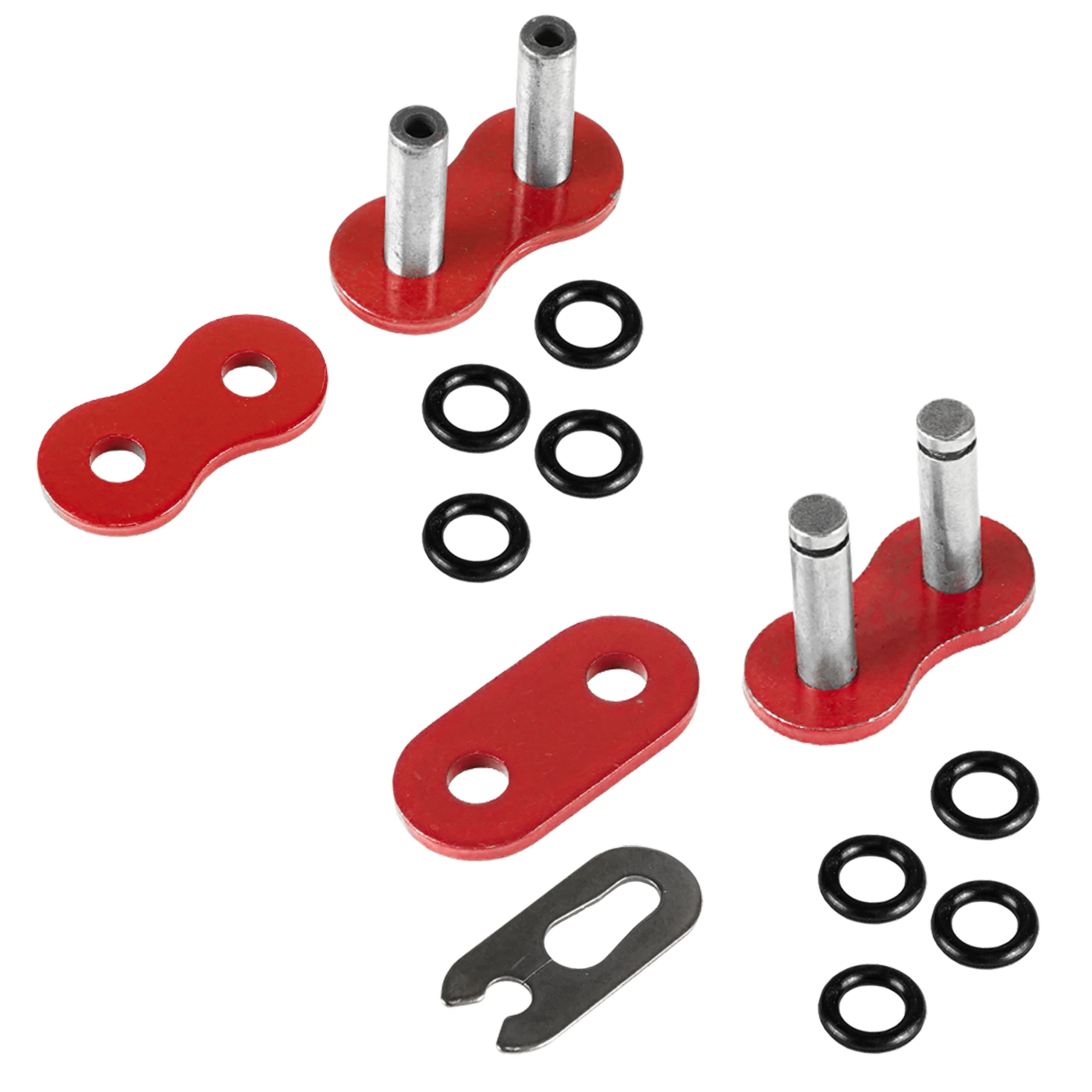 Caltric O-Ring Drive Chain Compatible With Honda Crf150F Crf-150F Crf230F Crf-230F Cmx250C Cmx-250C Xr650L Xr-650L 2013 Red
