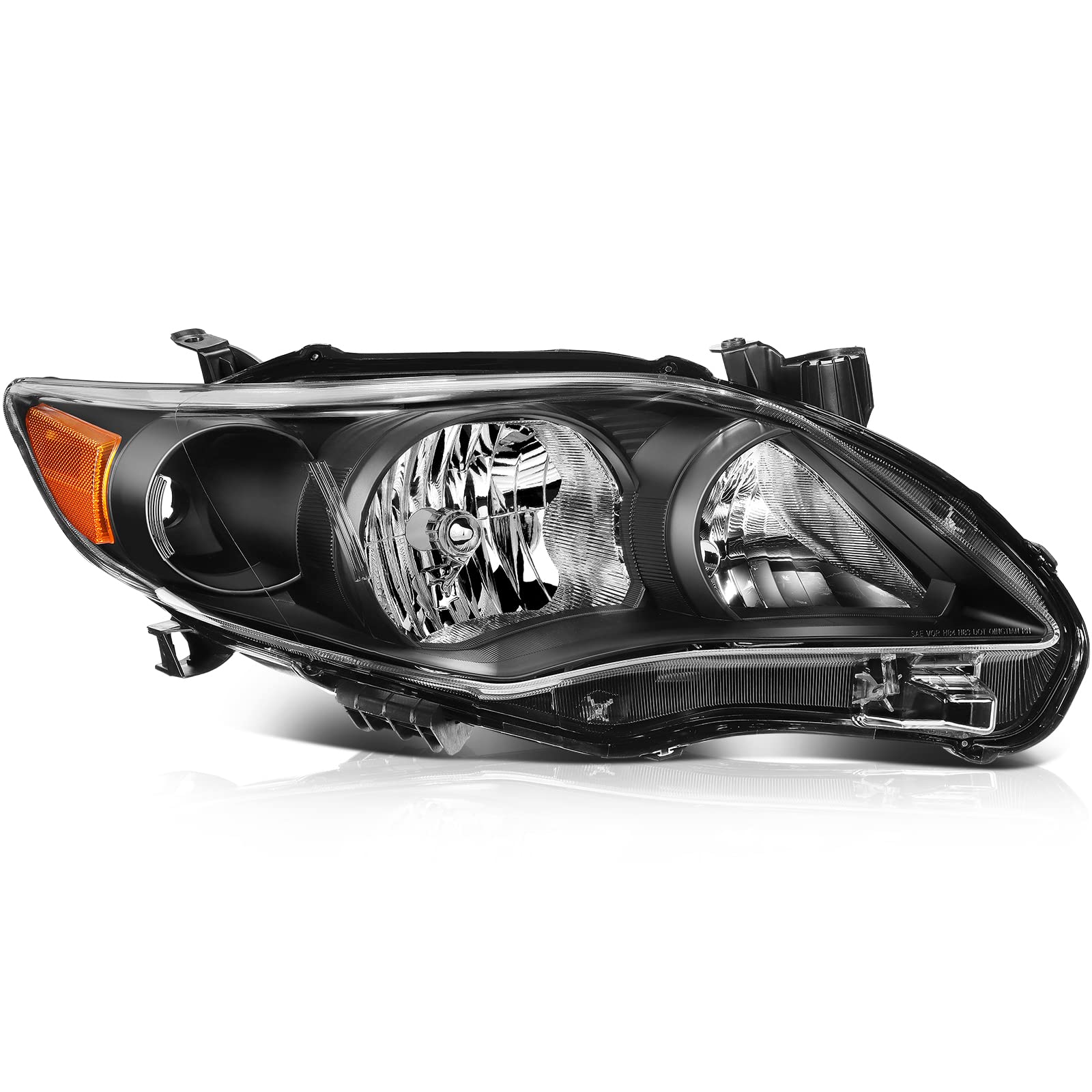 OCPTY A Pair Of headlight Assembly Fits For Toyota Corolla 2011-2013
