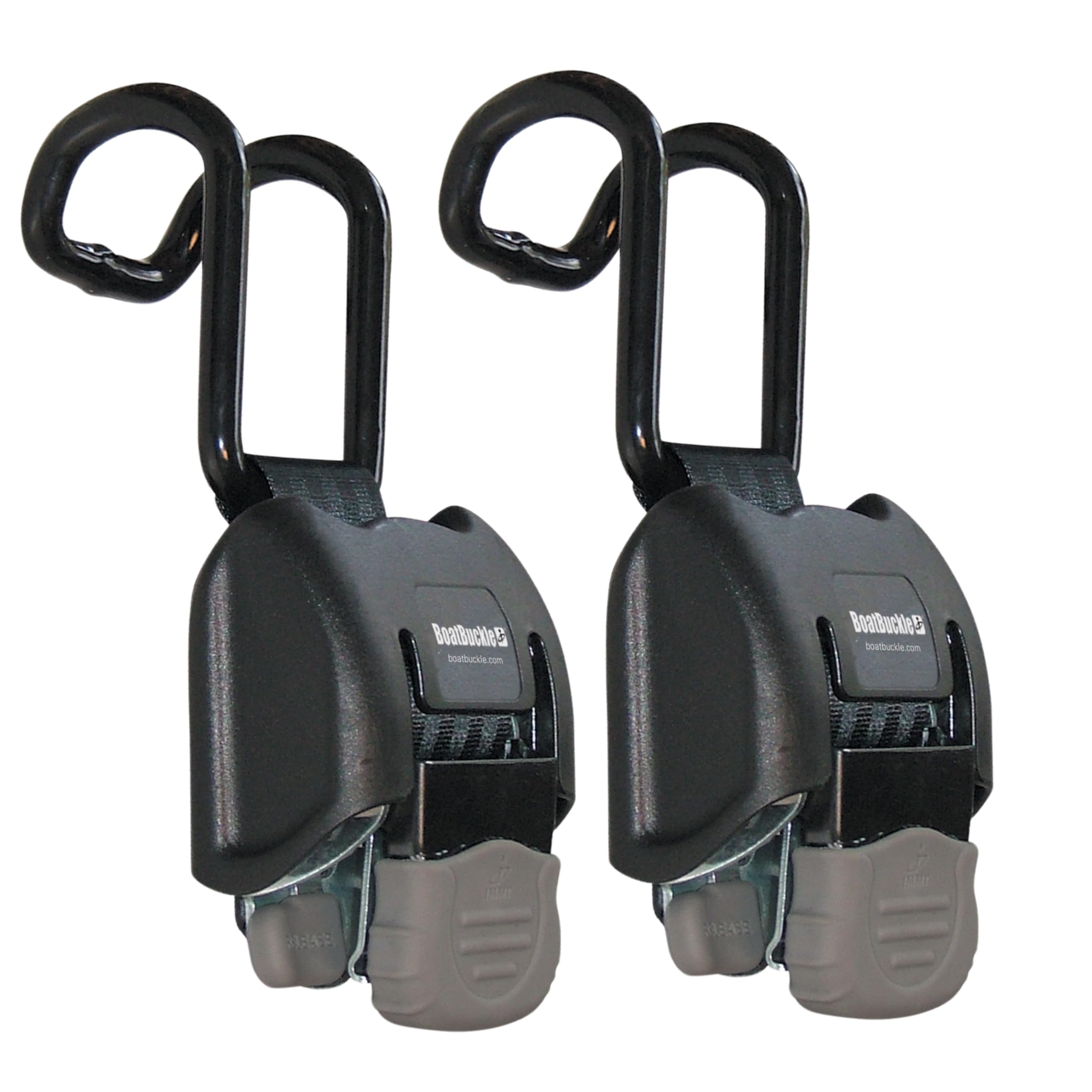 BoatBuckle (F14221 G2 Retractable Gunwale Tie-Down (2-Pack)