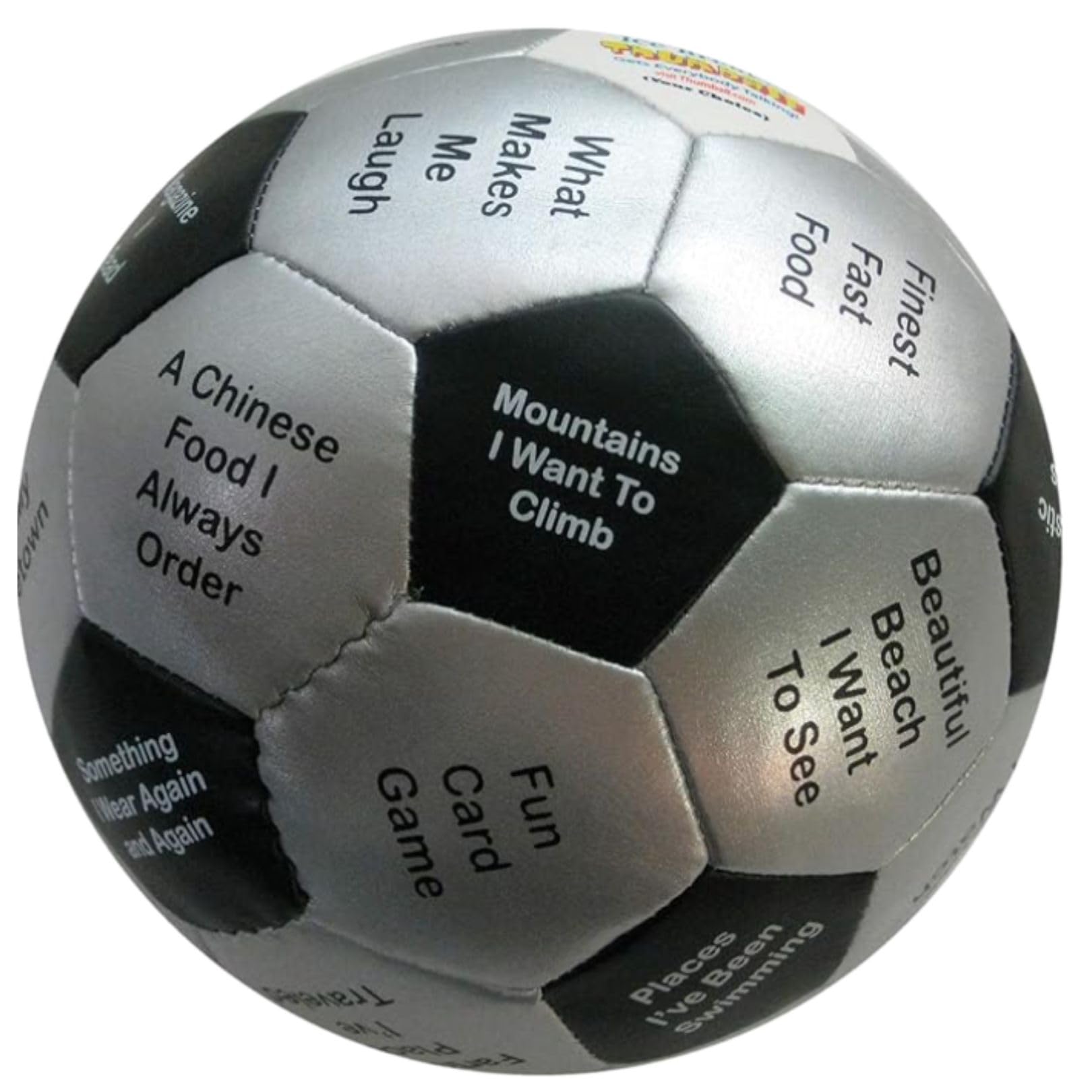 Talicor Thumball - Ice Breaker Social Skills Ball for Teachers, Counselors, Team Building & Business Meetings