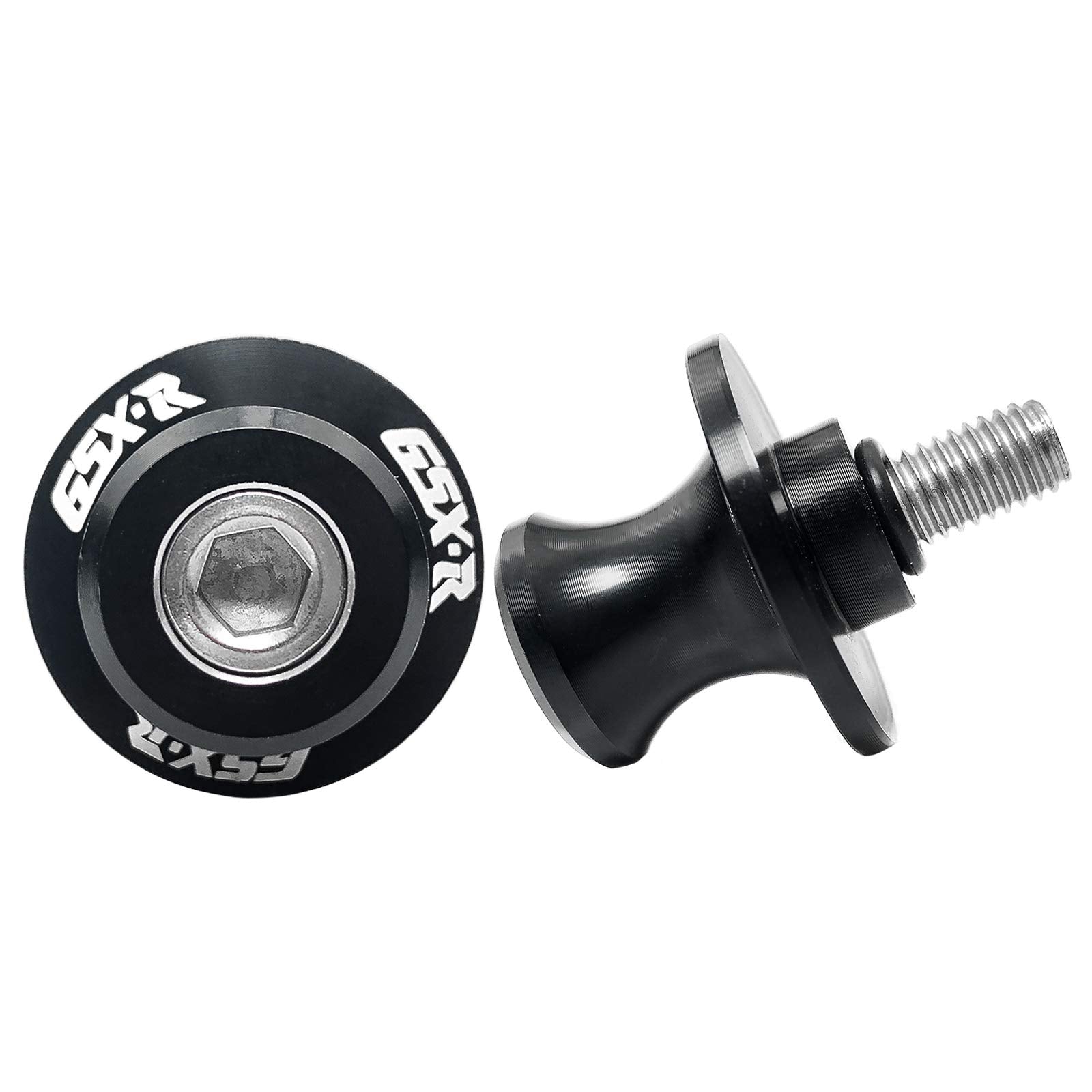 8MM M8 X 1.5 Motorcycle Swingarm Sliders Spools CNC Aluninum Swing Arm Stand Screws 2PCS for Suzuki GSX-R 600 GSX-R 750 GSX-R 10