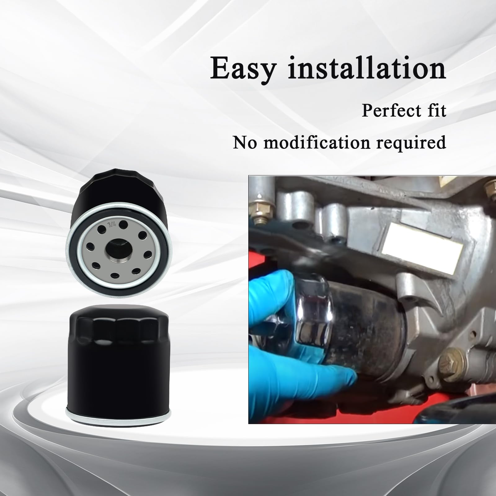 Kpalag Pair Of Oil Filters, Transmission Filter Sets,Replace #: 52114, Hg52114, 109-3321, 539113466, 600976, 21545100