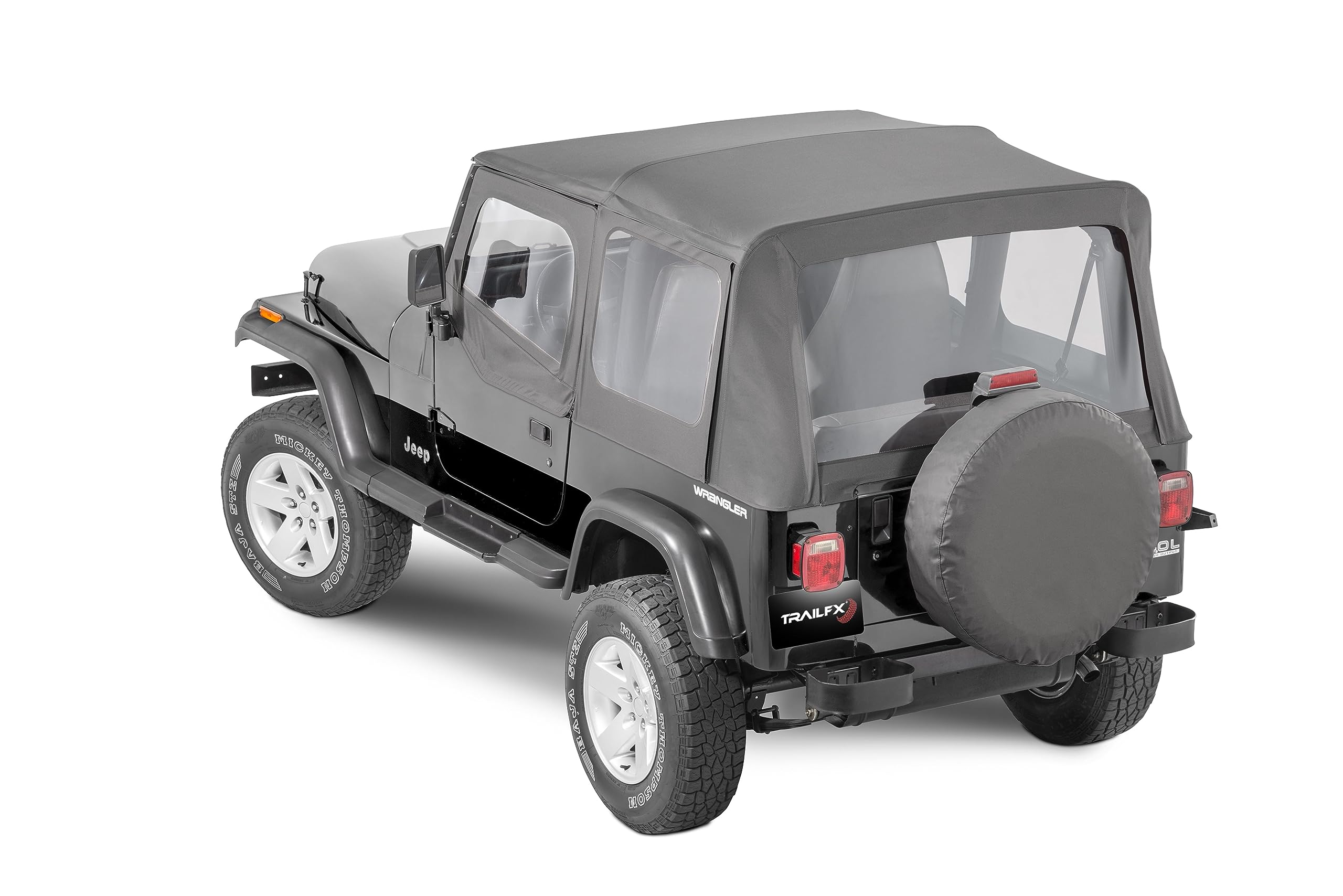 Trailfx Jtoe001 Rplc Soft Top Skin W/ Dr Skins