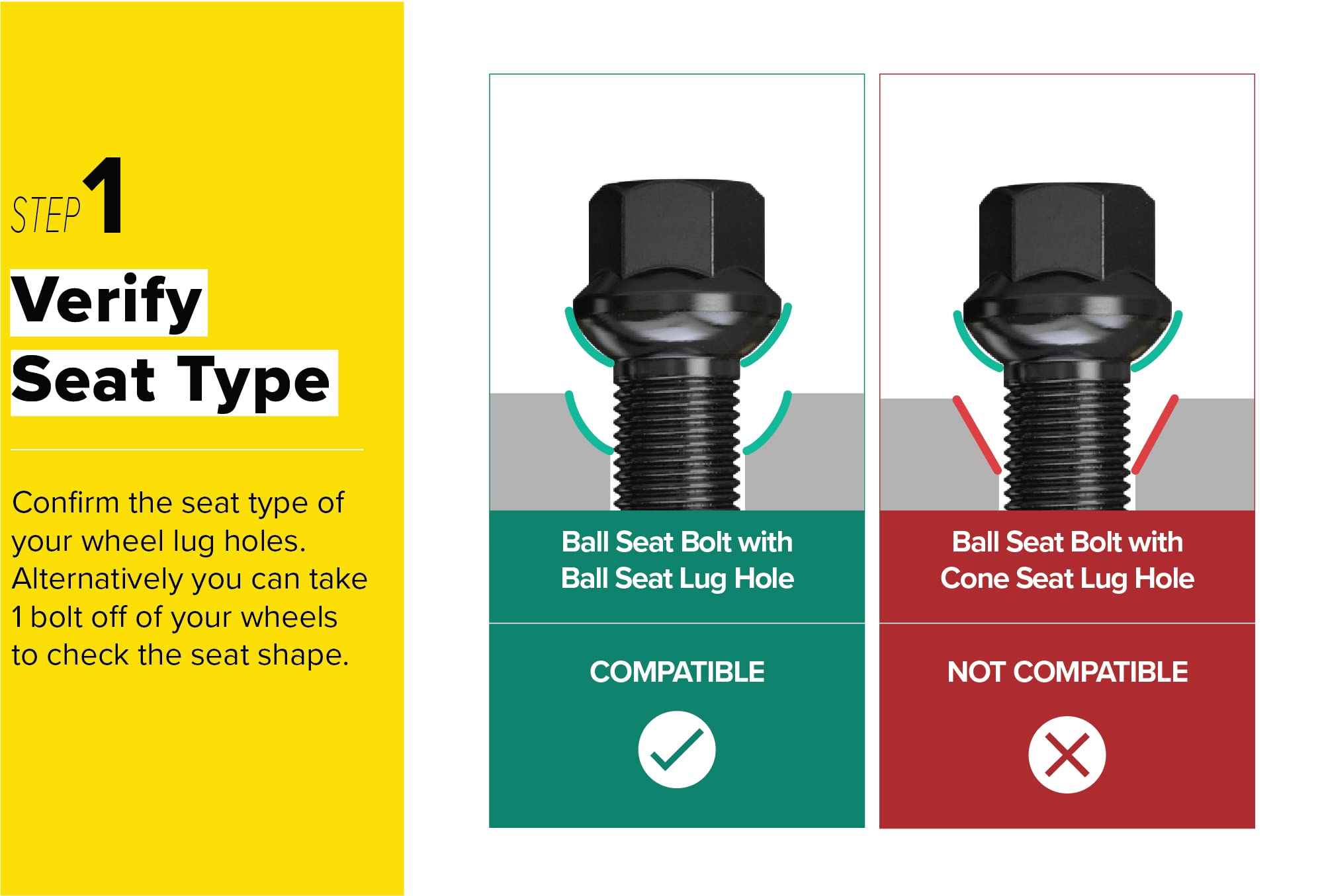 10Pcs Extended Black Lug Bolts 14X1.5 (37Mm Shank Length - Not Oe Length, Ball Radius Seat) Compatible With Audi Tt A3 A4 S4 A5