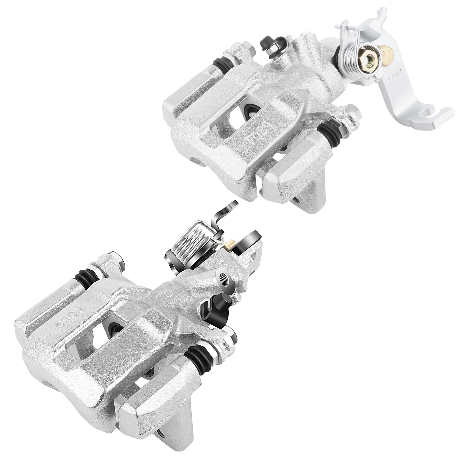 cciyu 19-B2069 19-B2068 Rear Left & Right Brake Calipers W/Bracket For Acura For TSX 2004-2008,For Honda For Accord 1998-2007 Re