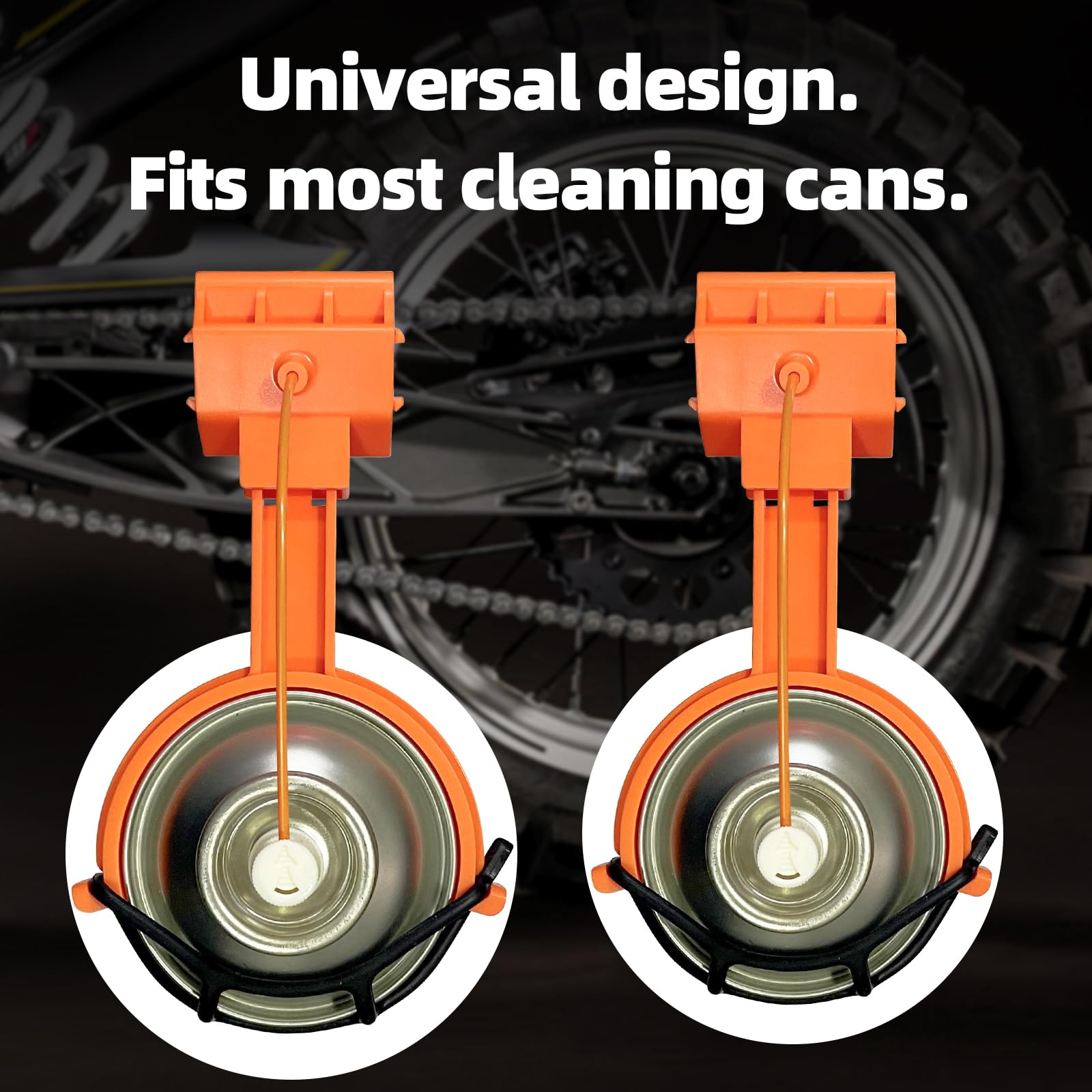 Motorcycle Chain Cleaning Kit, Bike Chain Oiler, Chain Lube Tool Kit For Motorsport Motorcycle, Bike Chain Cleaner, Streetbike C