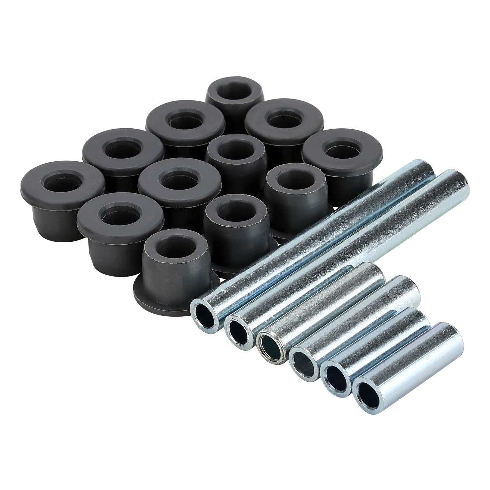 10L0L Front Lower Spring A-Arm Bushing Sleeves Kit for Club Car Precedent 2004-up Golf Cart, Replace OEM 1029562-01 1022874011 1