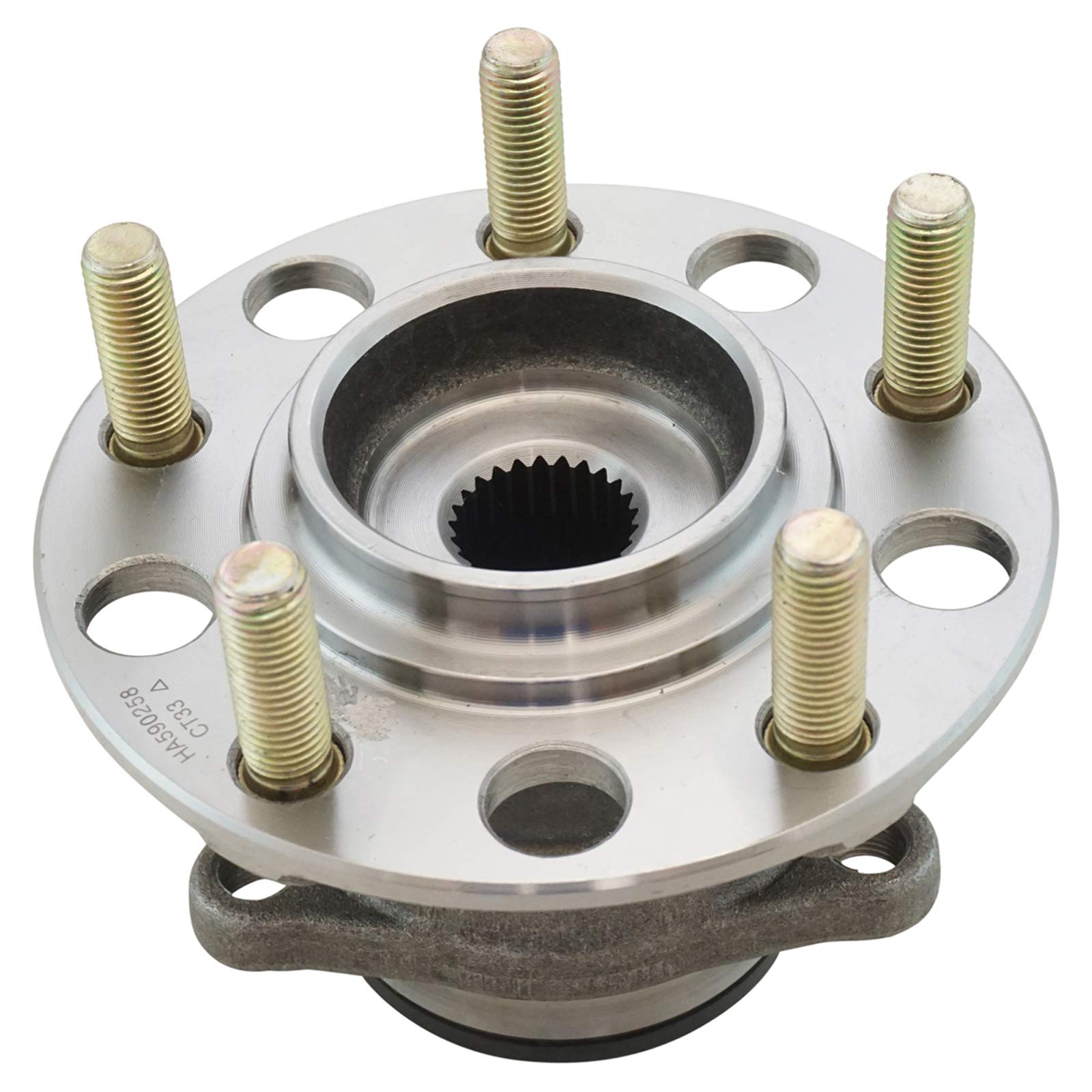Trq Rear Left Right Wheel Hub Bearing Assembly Driver Passenger Side Compatible With 2012-2017 Mitsubishi Lancer 2007-2013 Outla