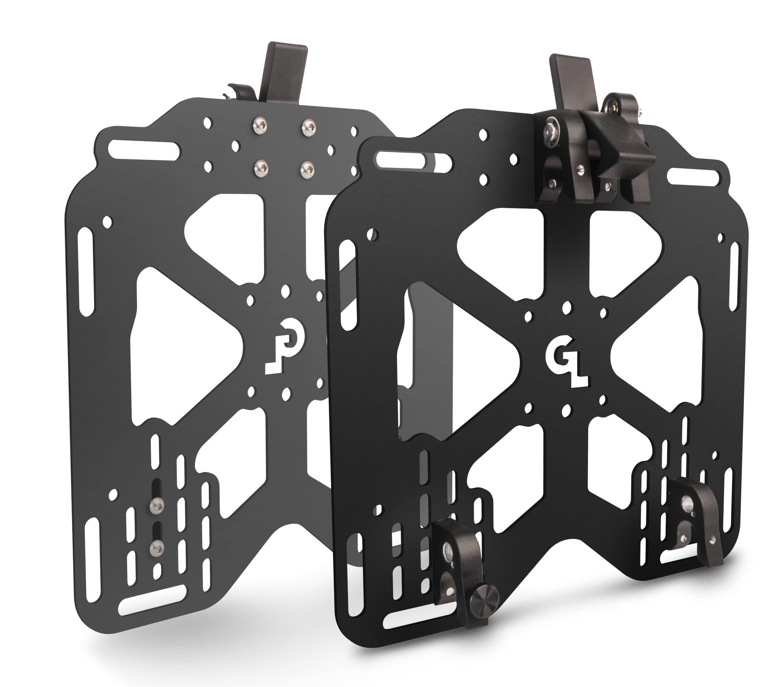 Giant Loop Pannier Mounts For Soft Motorcycle Luggage, 2-Piece Set