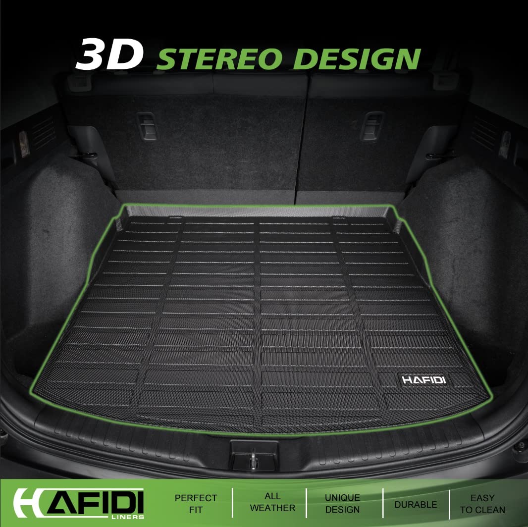 Hafidi Floor Mats & Cargo Liner Custom Set For Kia Forte 2019-2023 2024 All Weather Protection Tpe Full Set Automotive Floor Lin